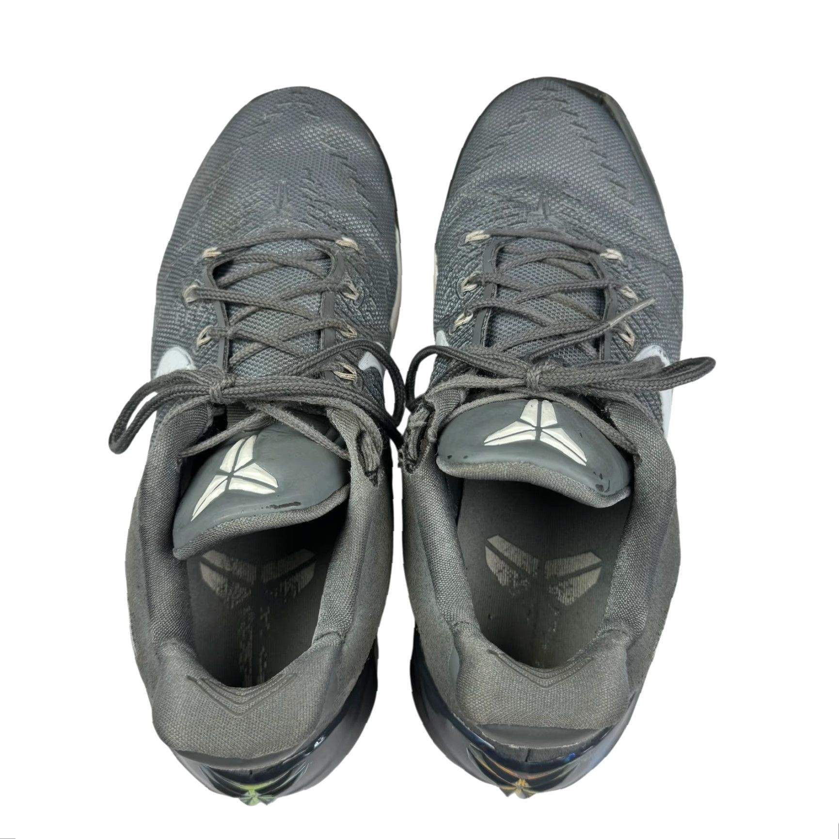 Nike Nike Kobe A.D. Sneaker, Cool Grey 2016 Lace Up, Men 8.5 US / 42 EU, Gray, Nike Kobe A.D., Athletic, Casual, Mens Size US 9 / EU 42 - 5 Thumbnail