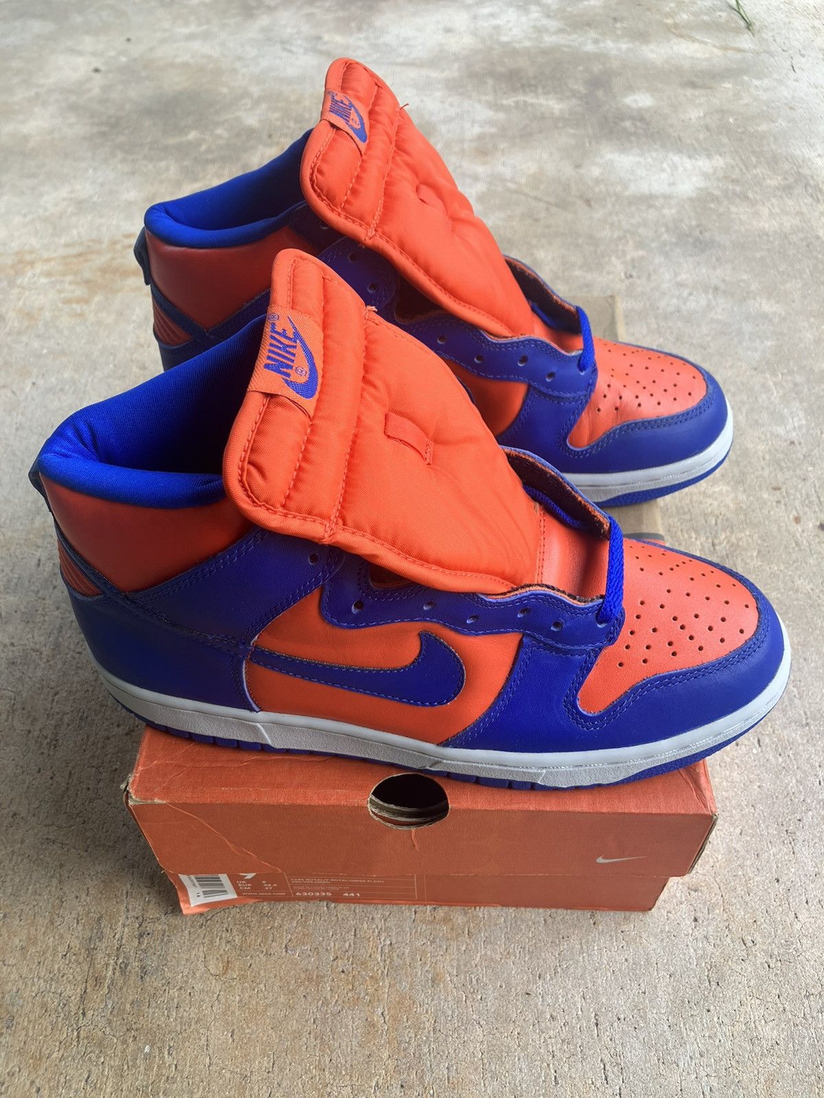 Nike Nike dunk hi LE knicks 2000 co.jp Size US 9 / EU 42 - 3 Thumbnail