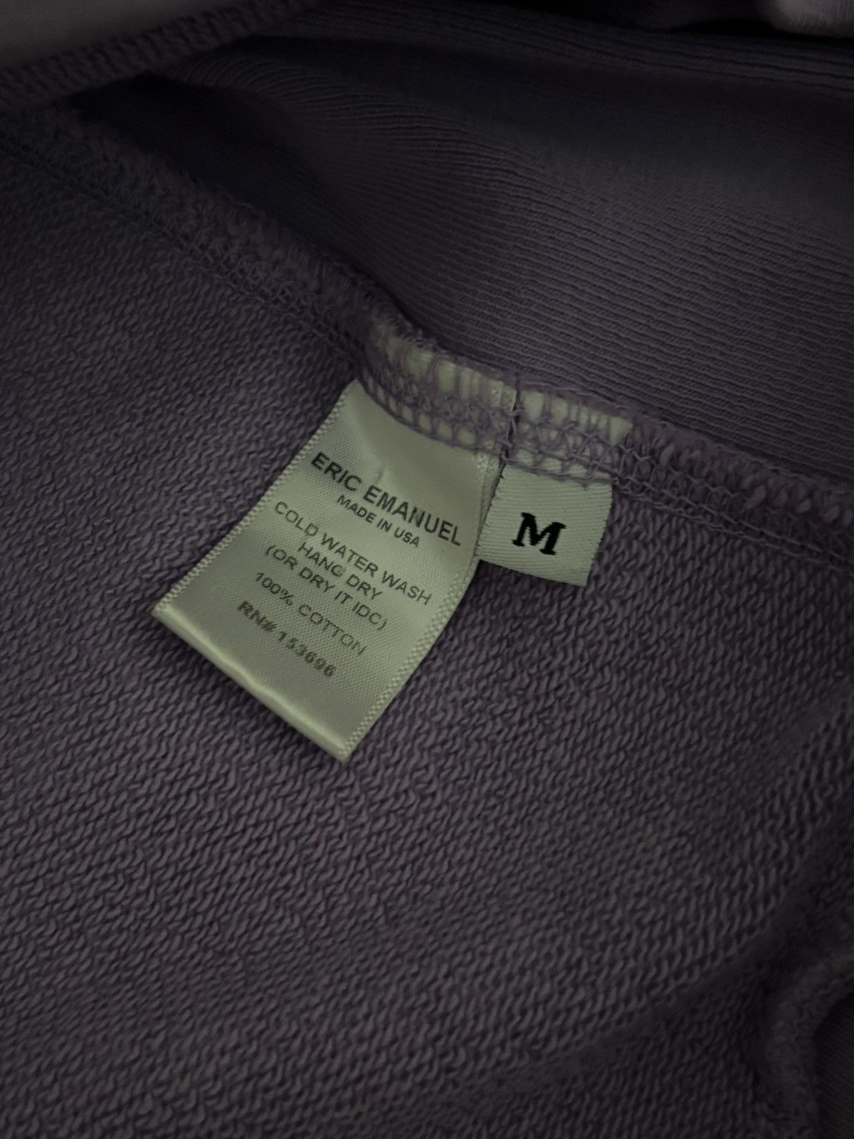 Eric Emanuel Eric Emanuel purple hoodie Size US M / EU 48-50 / 2 - 4 Thumbnail