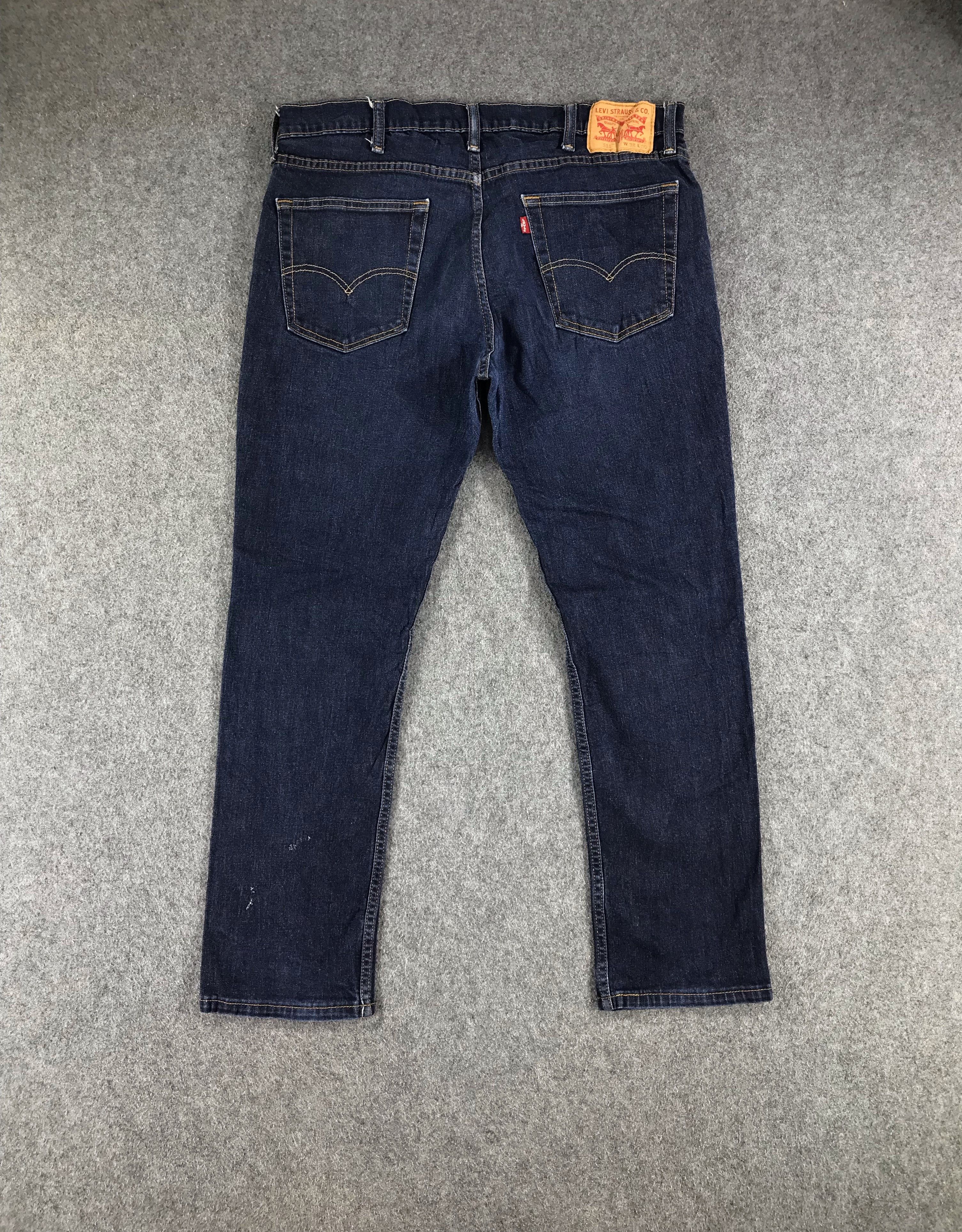 Levi's Vintage Levis 511 Jeans Blue Wash Denim KJ229 Size US 37 - 2 Thumbnail