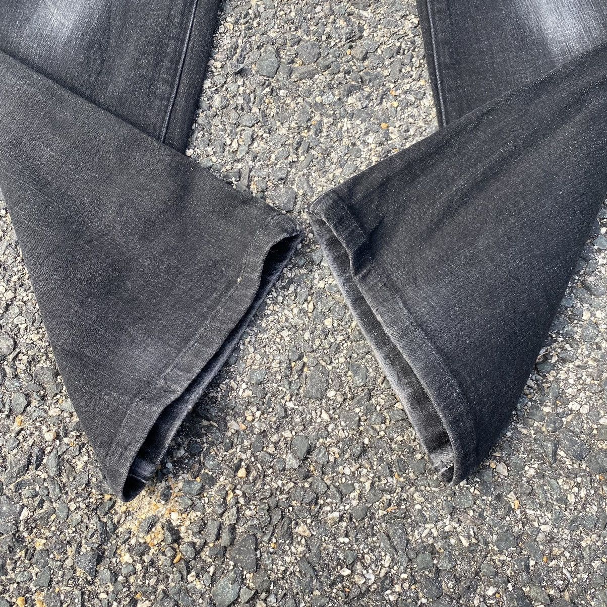 Japanese Brand Vintage Japanese Brand Black Flare Denim Jeans Size US 28 / EU 44 - 7 Thumbnail