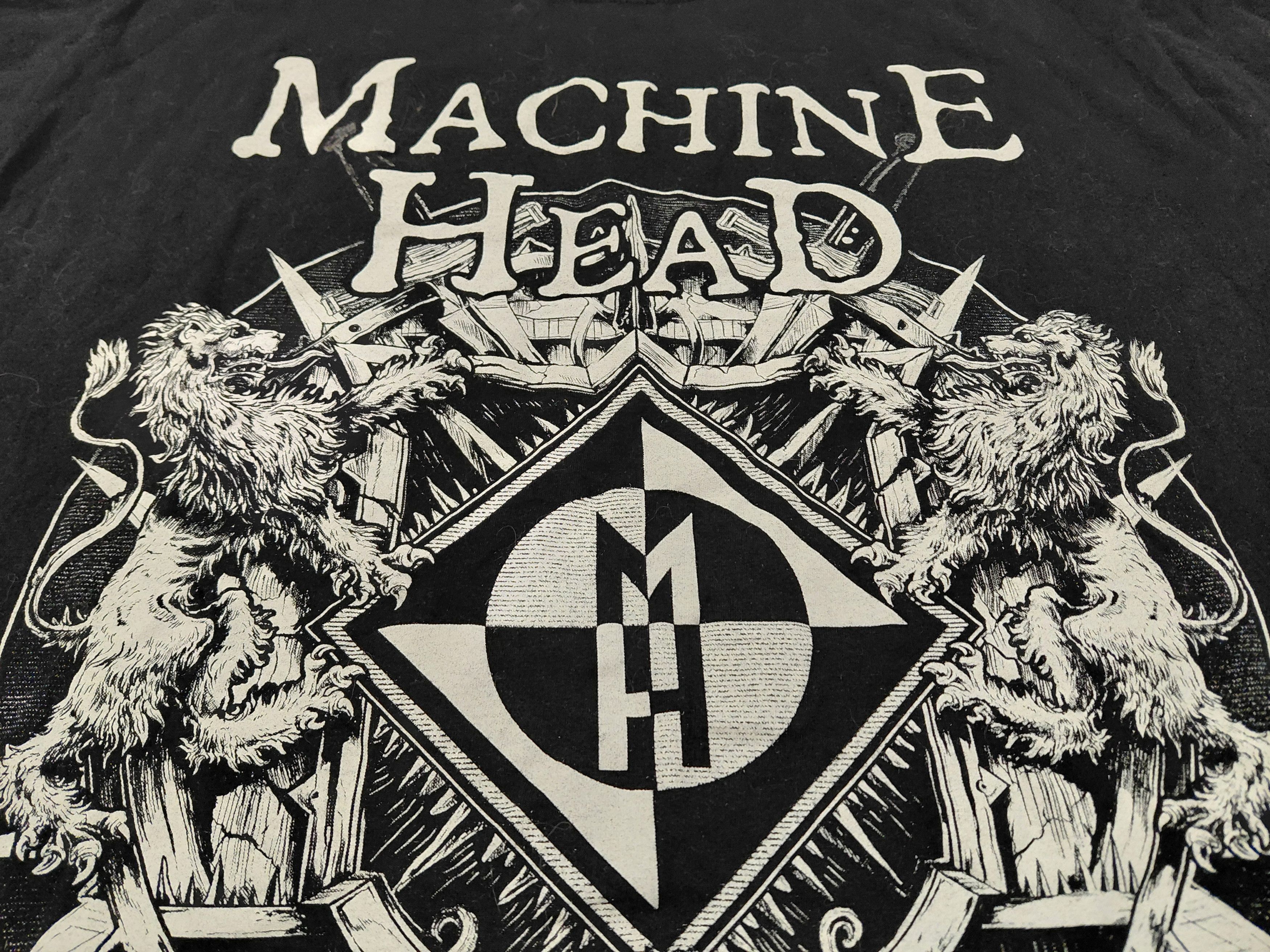 Band Tees Machine Head Vintage Heavy Metal World Tour Killers & Kings Size US L / EU 52-54 / 3 - 3 Thumbnail