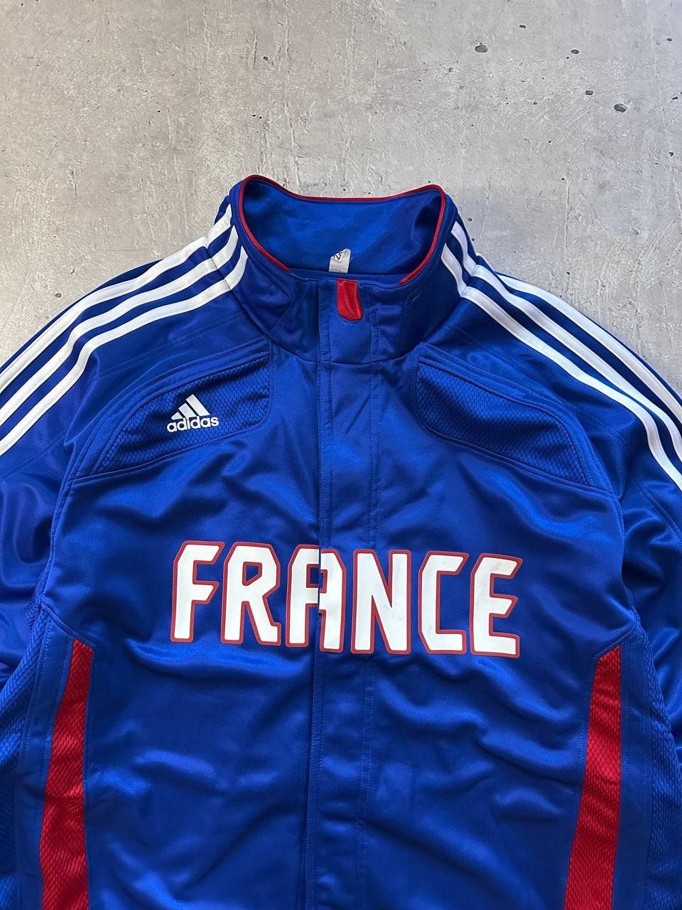Adidas France National Basketball Team Jacket NBA Football Soccer Size US XXL / EU 58 / 5 - 3 Thumbnail