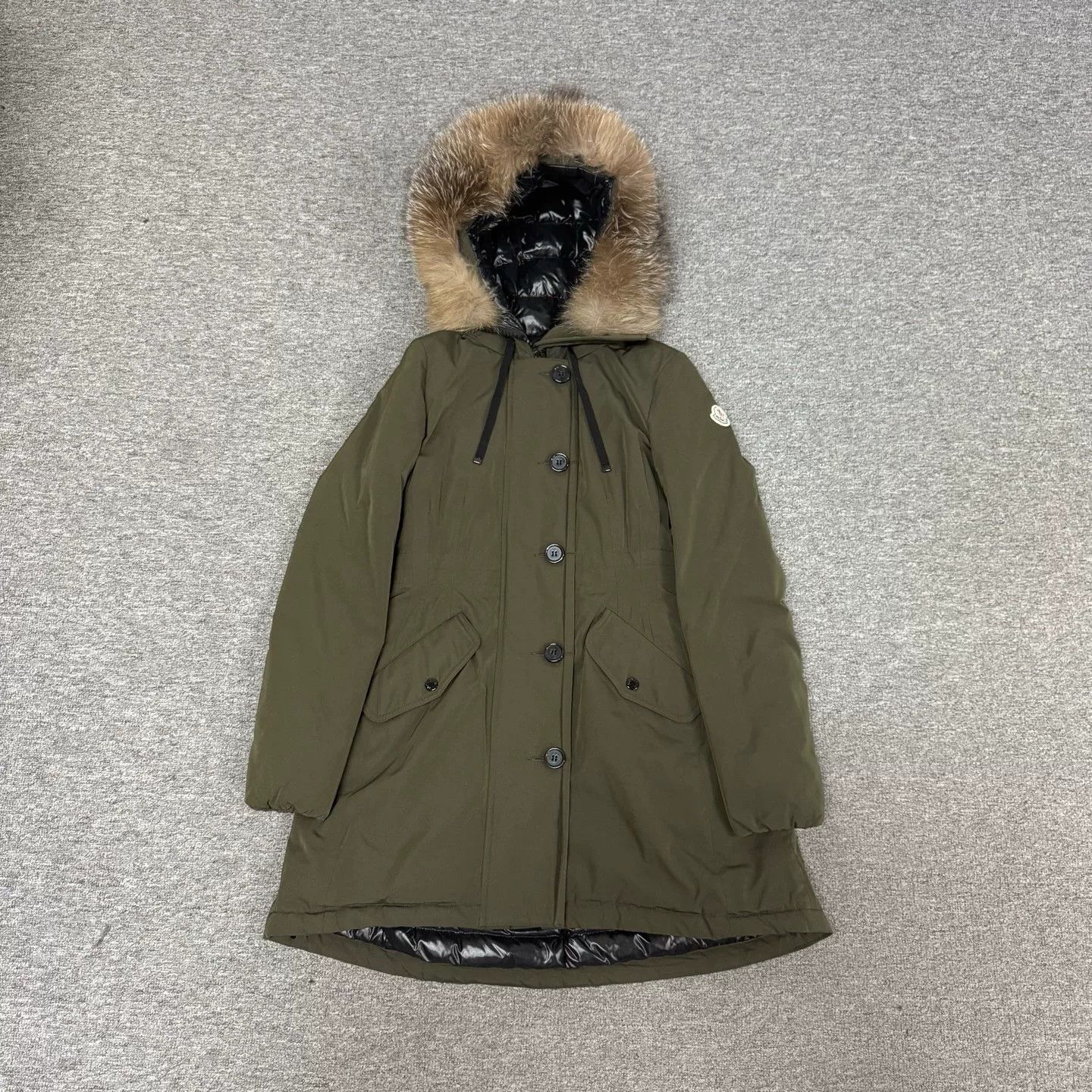 Moncler Moncler Fur Collar Down Jacket Size XS / US 0-2 / IT 36-38 - 1 Thumbnail
