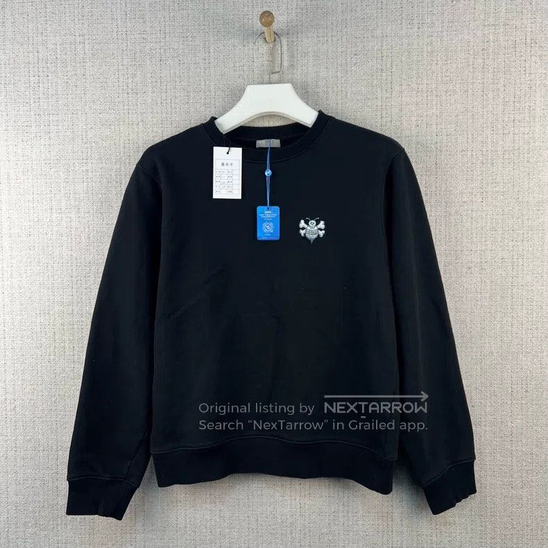 Dior Dior Solid colour little bee embroidery pullover sweatshir Size US M / EU 48-50 / 2 - 1 Thumbnail
