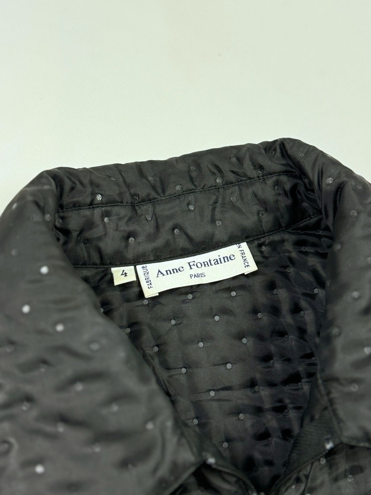 Other Anne Fontaine Paris Black Zip Up Jacket Size L / US 10 / IT 46 - 11 Thumbnail