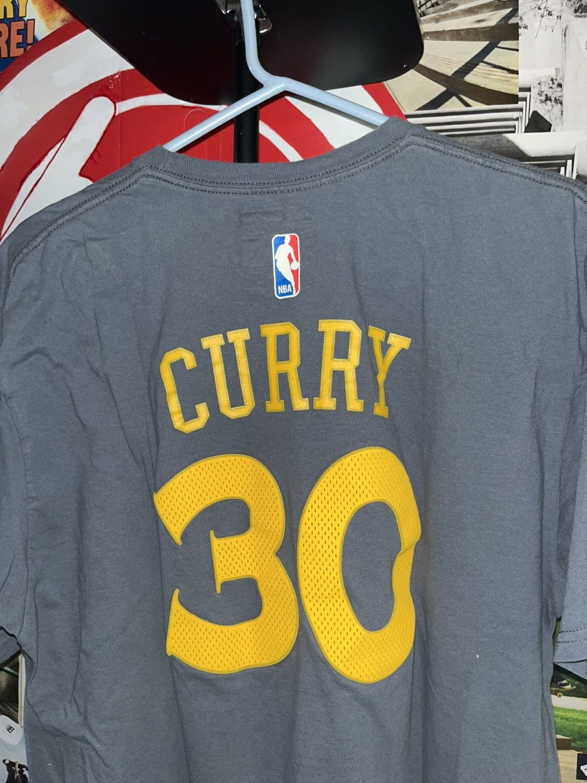 Adidas Stephen Curry #30 Chinese New Year Warriors Tee Shirt Jersey Size US XL / EU 56 / 4 - 2 Thumbnail
