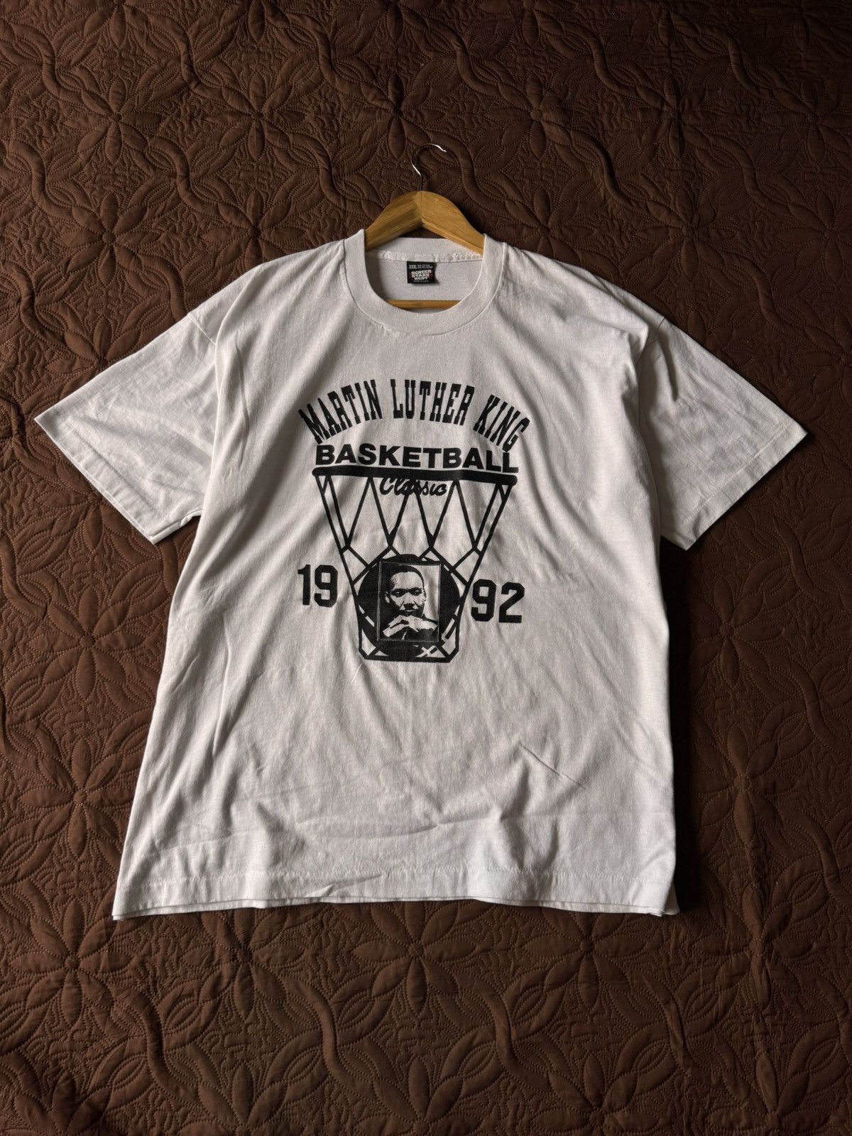 If Six Was Nine Vintage early 90s Martin Luther King basketball classic 1992 Size US XXL / EU 58 / 5 - 1 Thumbnail
