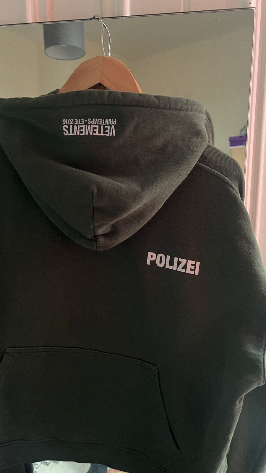Vetements Vetements Reversible Polizei Hoodie Size US XS / EU 42 / 0 - 4 Thumbnail