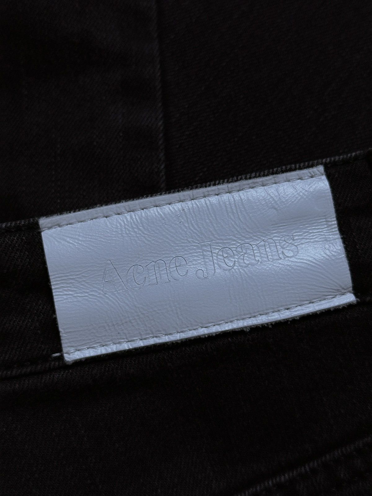Acne Studios Acne Studios Hex Cut Denim Black Jeans Size US 28 / EU 44 - 4 Thumbnail