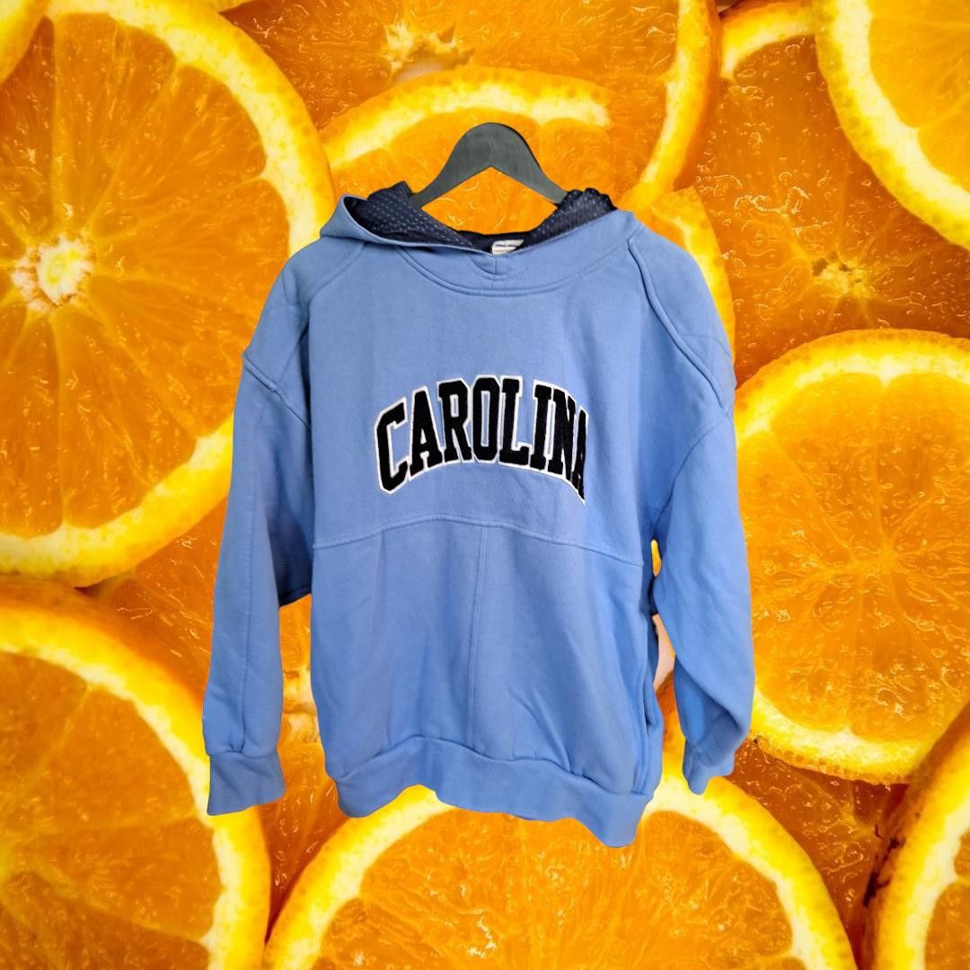 Majestic Majestic Carolina Blue Hoodie With Pockets and Reinforced Sh Size US L / EU 52-54 / 3 - 1 Thumbnail