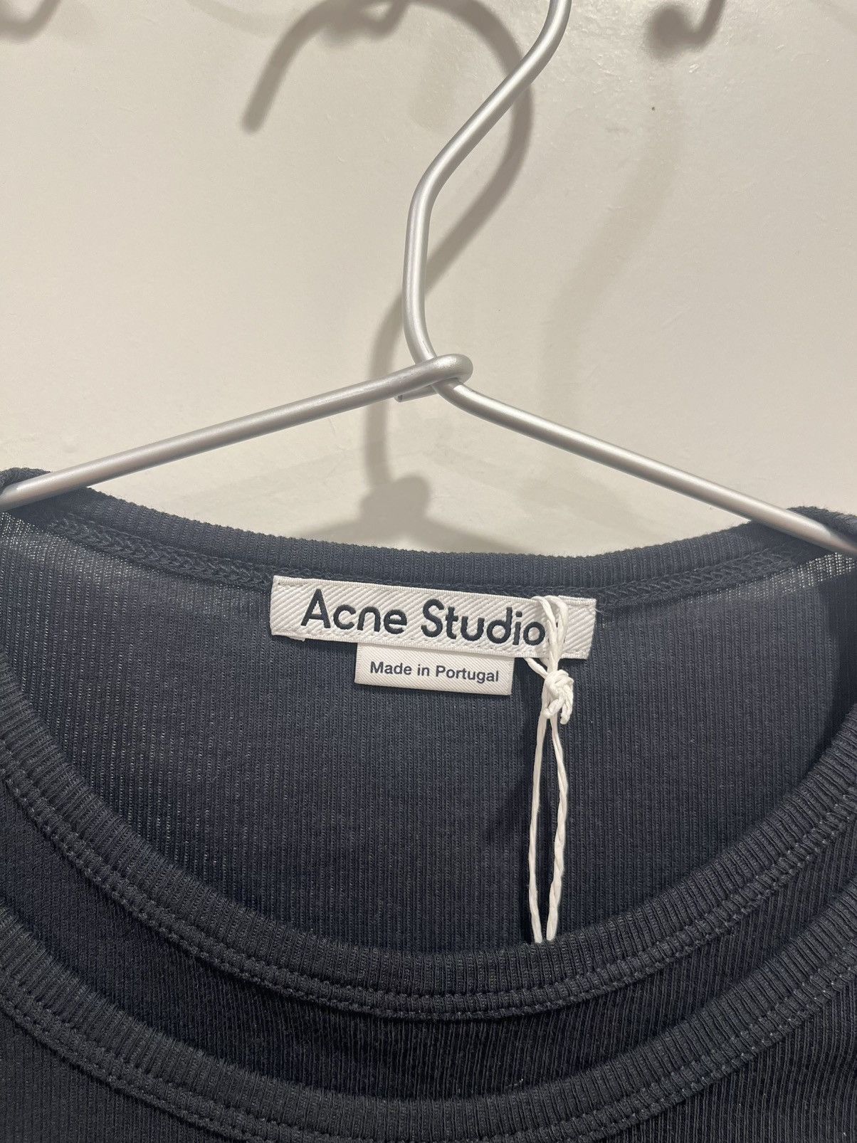 Acne Studios Acne Studios Black long sleeve T-shirt Size XS / US 0-2 / IT 36-38 - 3 Thumbnail