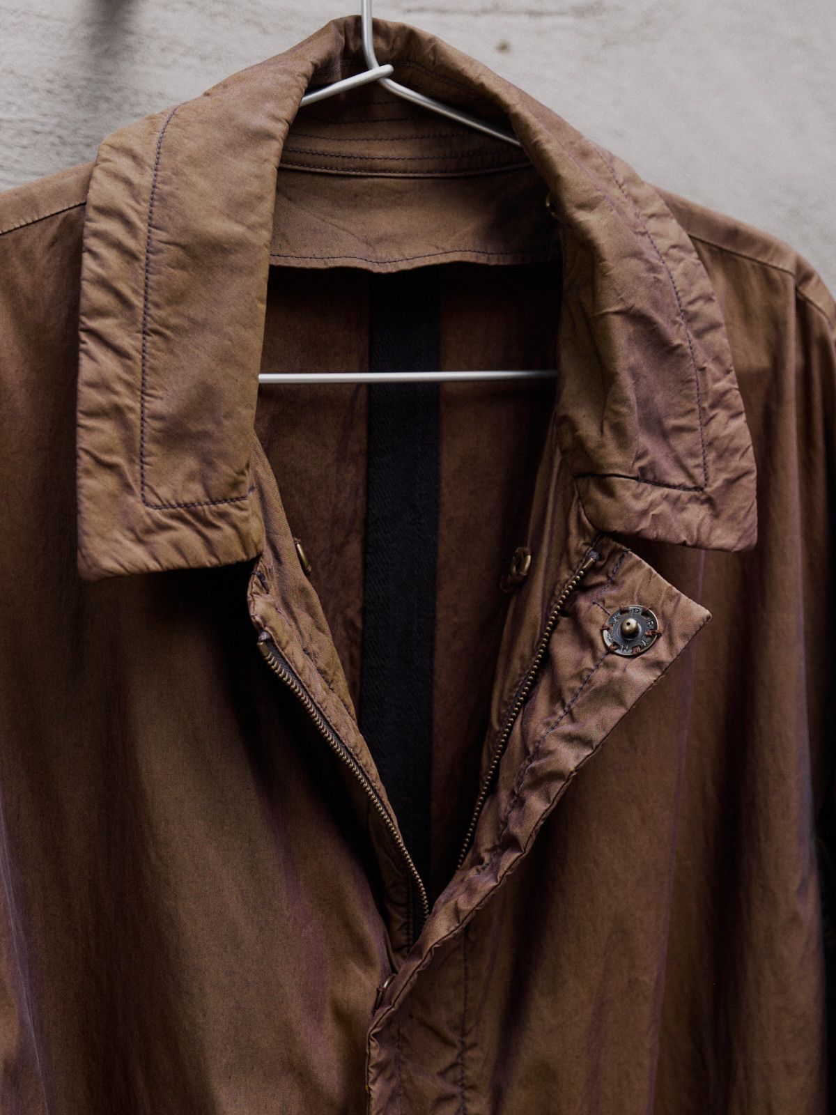 08sircus 08sircus Glossy Fabric Nylon Trench Coat Size US M / EU 48-50 / 2 - 2 Thumbnail