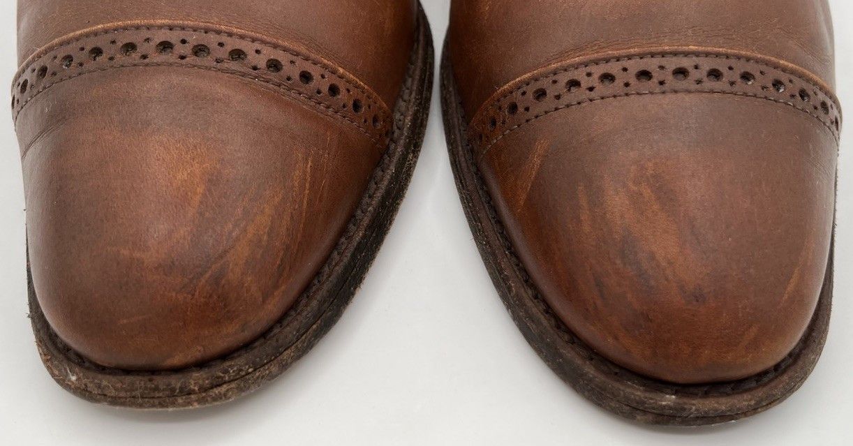 Allen Edmonds Allen Edmonds "FIFTH AVENUE" Leather Cap-Toe Oxfords Sz 14B Size US 14 / EU 47 - 3 Thumbnail
