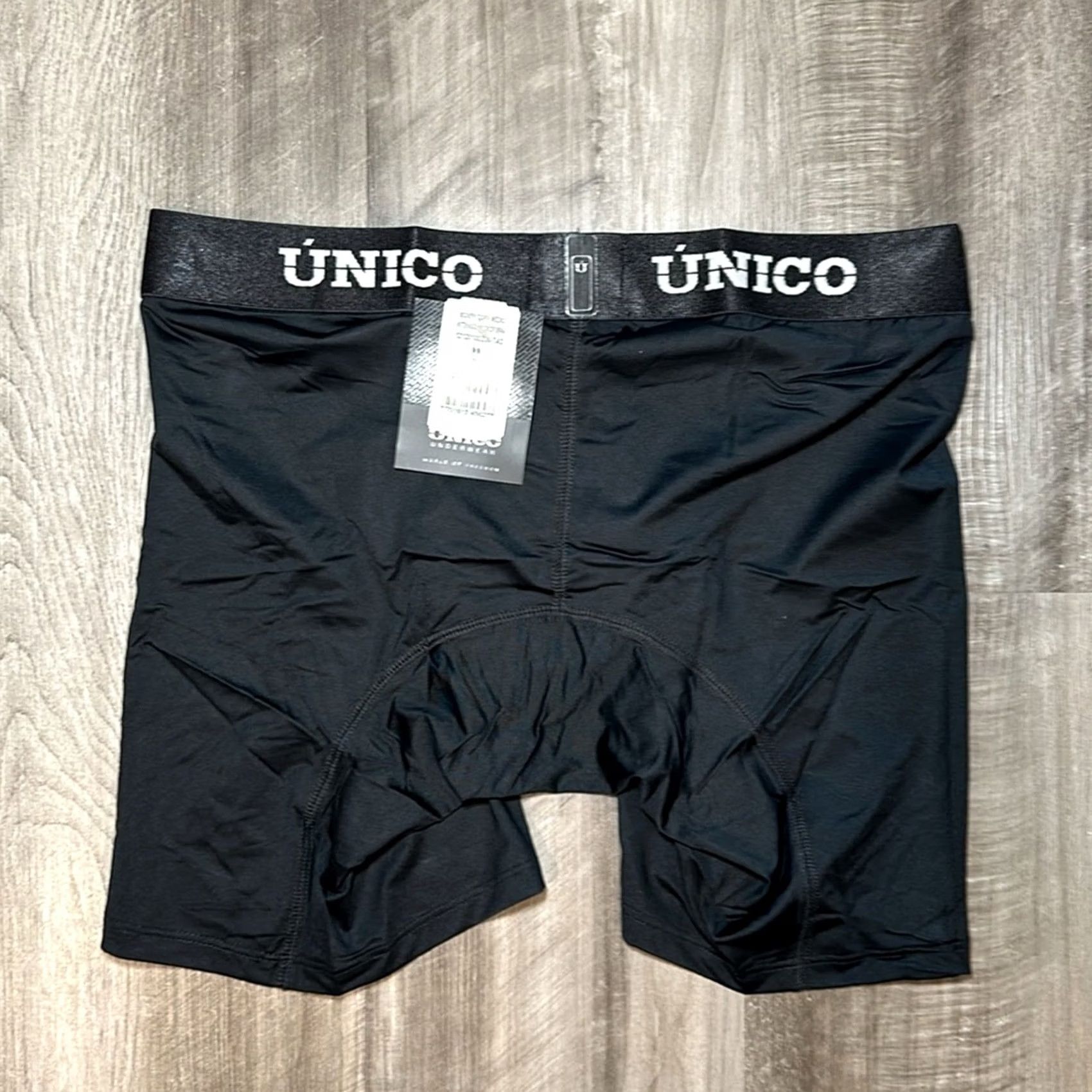 Vintage Unico Boxer Brief - Large - Underwear - Men - Black - Regular Size - NWT Size 42R - 2 Thumbnail