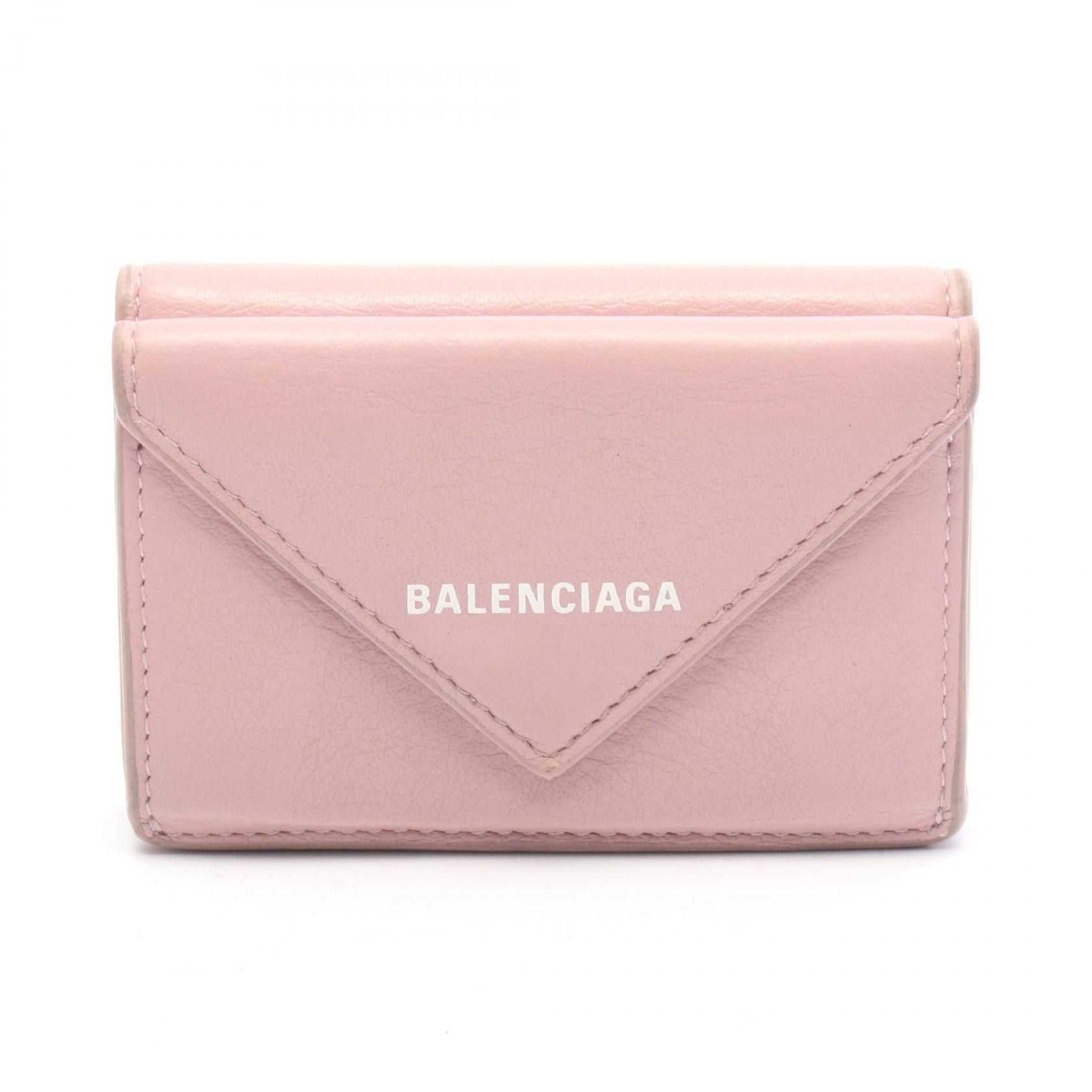 Balenciaga Balenciaga Balenciaga Paper Mini Wallet Trifold Wallet Leather Short Wallet 391446 DUTY FREE for USA Size ONE SIZE - 1 Thumbnail