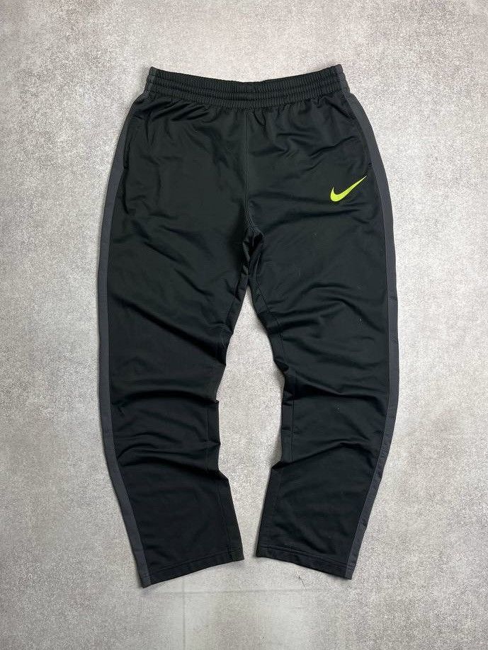 Nike × Vintage Vintage Nike Swoosh Crazy Baggy Track Pants Y2K L Size US 34 / EU 50 - 1 Thumbnail