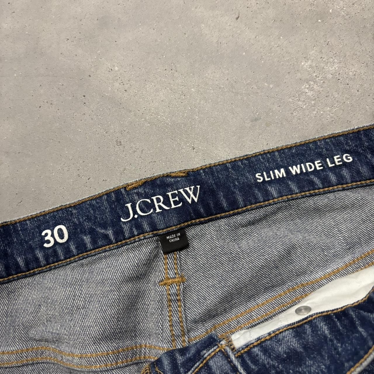 Japanese Brand × Vintage Crazy Vintage Y2K/2000s Baggy Dark Wash Grunge Denim Jeans! Size US 33 - 7 Thumbnail