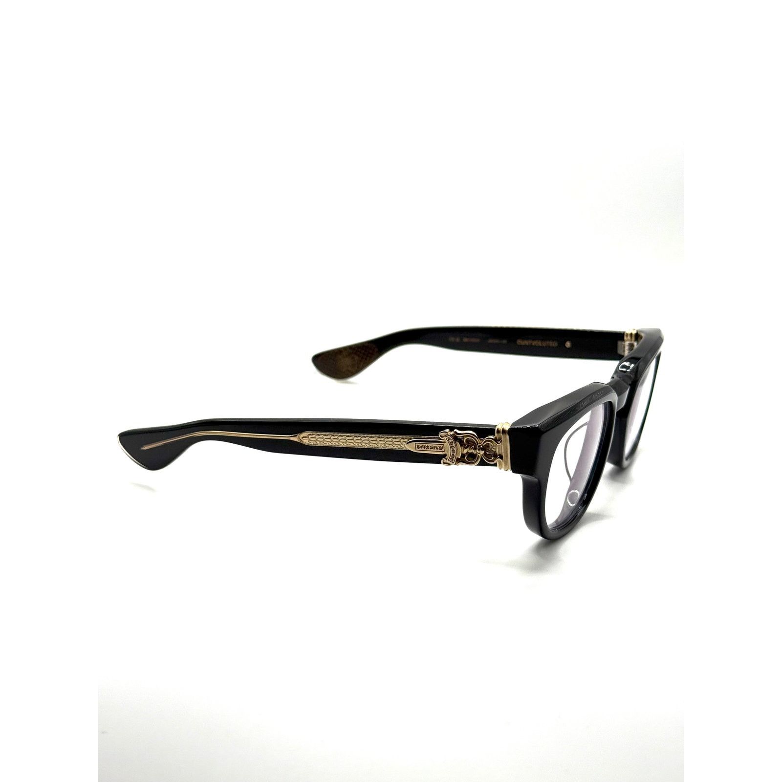Chrome Hearts Chrome Hearts “Cuntvoluted” 18k gold plated sunglasses Size ONE SIZE - 6 Thumbnail