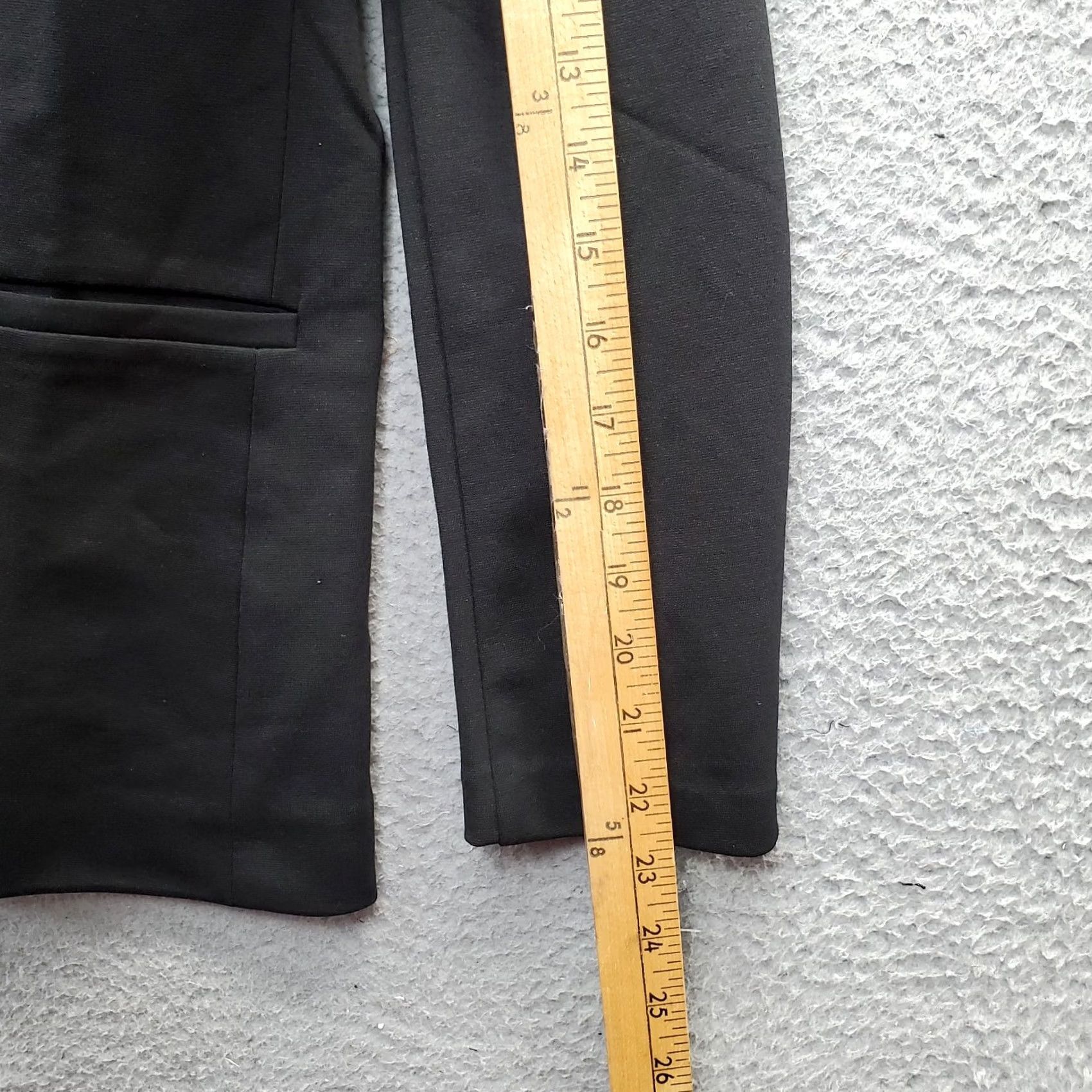 Vintage DG2 Blazer Womens Size S Black Lined Notch Lapel 2 Button Jacket Size S / US 4 / IT 40 - 5 Thumbnail