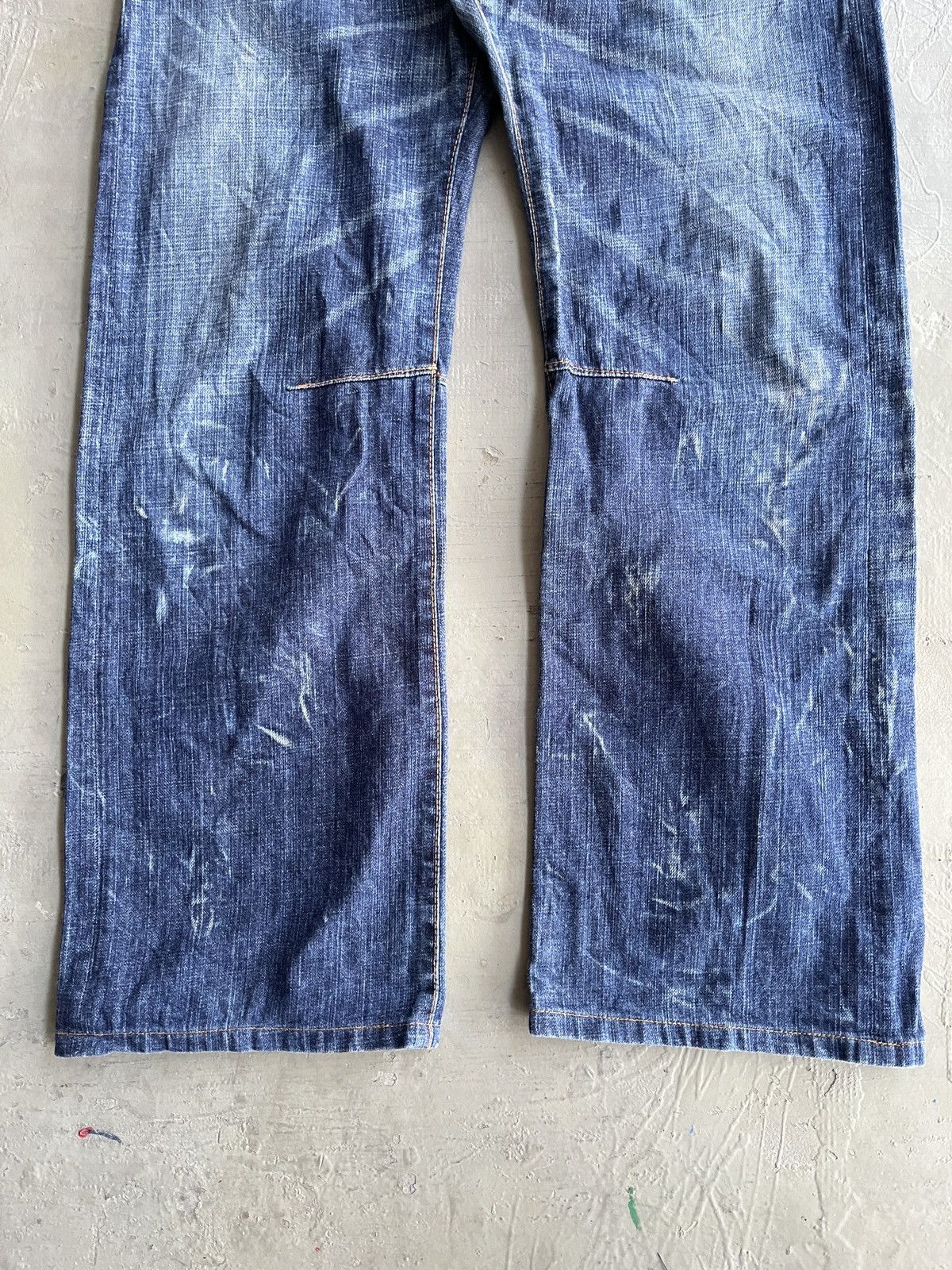If Six Was Nine Flare Design BlueWay Jeans Made in Nippon Size US 32 / EU 48 - 4 Thumbnail