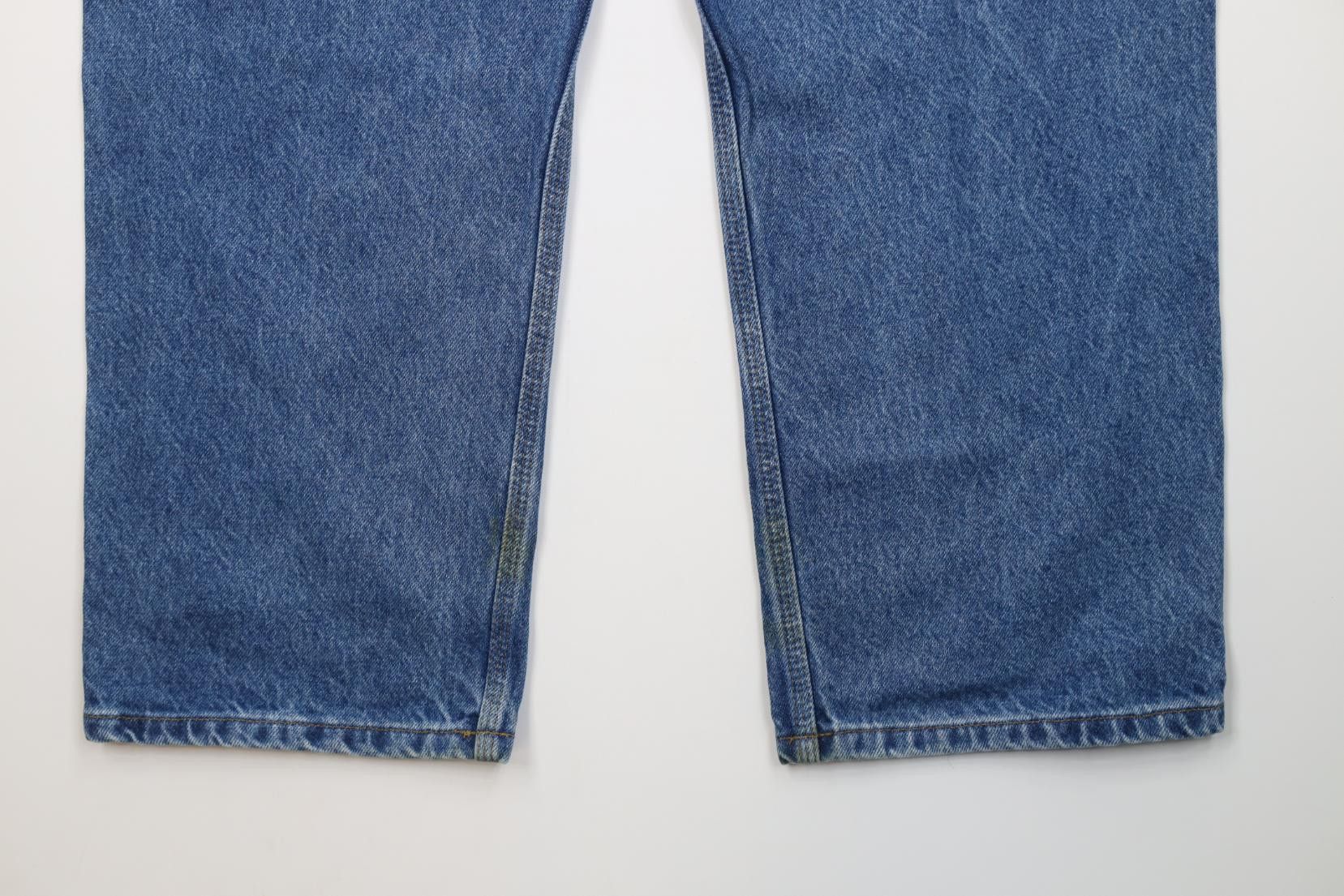 Carhartt Vintage Y2K Carhartt Fit Wide Leg Dungaree Denim Jeans Size US 38 / EU 54 - 12 Thumbnail