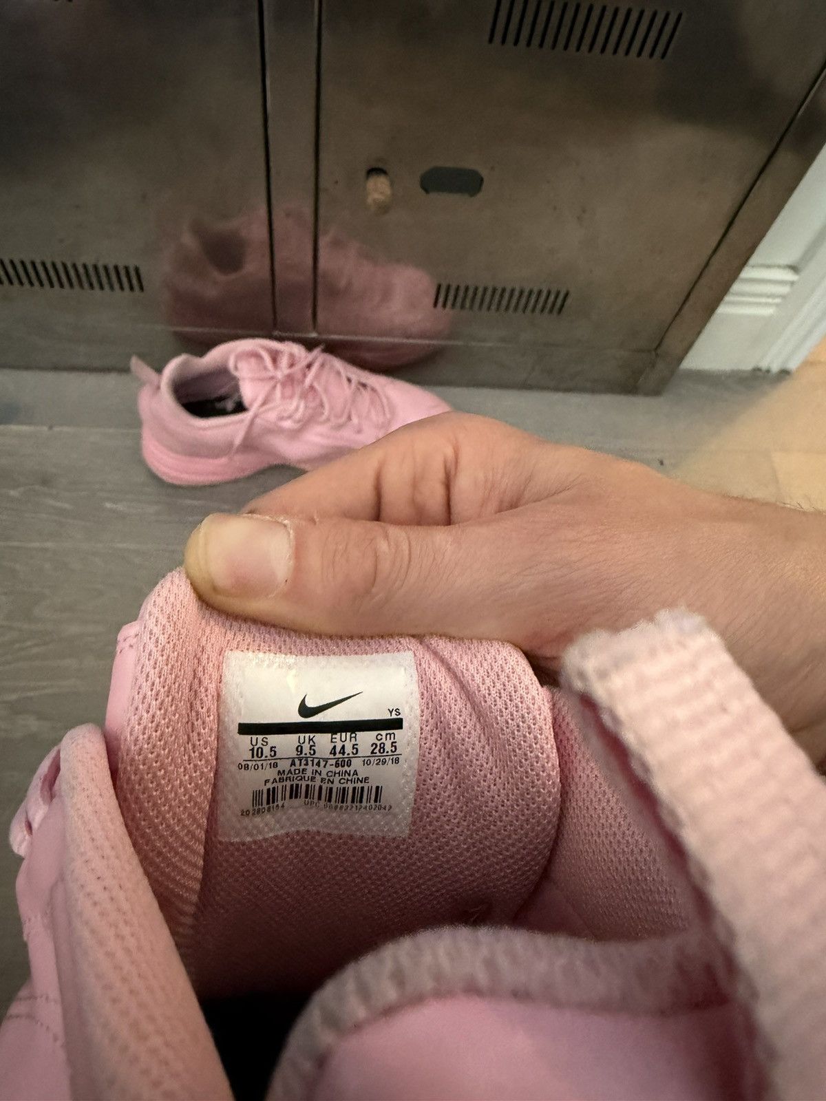 Martine Rose × Nike MARTINE ROSE X NIKE PINK TRAINER Size US 10.5 / EU 43-44 - 2 Thumbnail