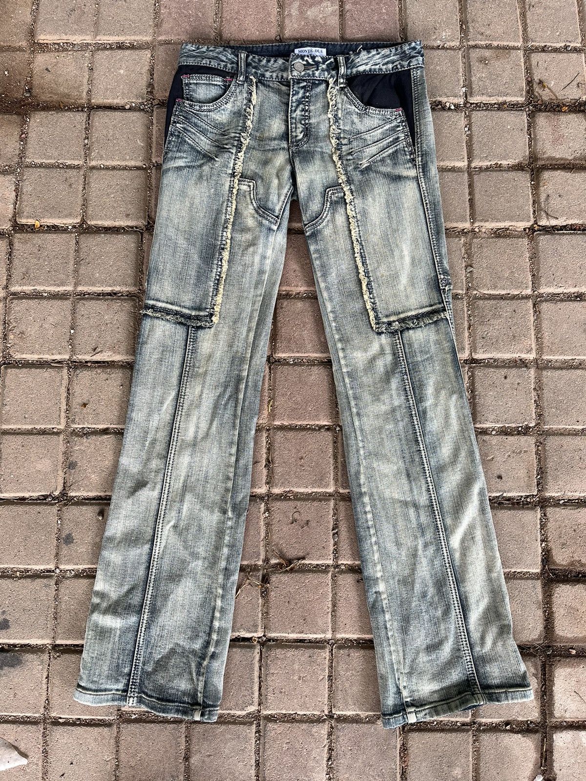 If Six Was Nine 💥Vintage Monte Due Cowboy Denim Size US 30 / EU 46 - 1 Thumbnail