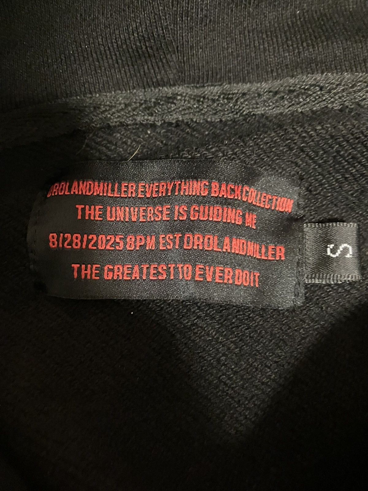 Other Droland Miller “Soul Search” Hoodie Size US S / EU 44-46 / 1 - 5 Thumbnail