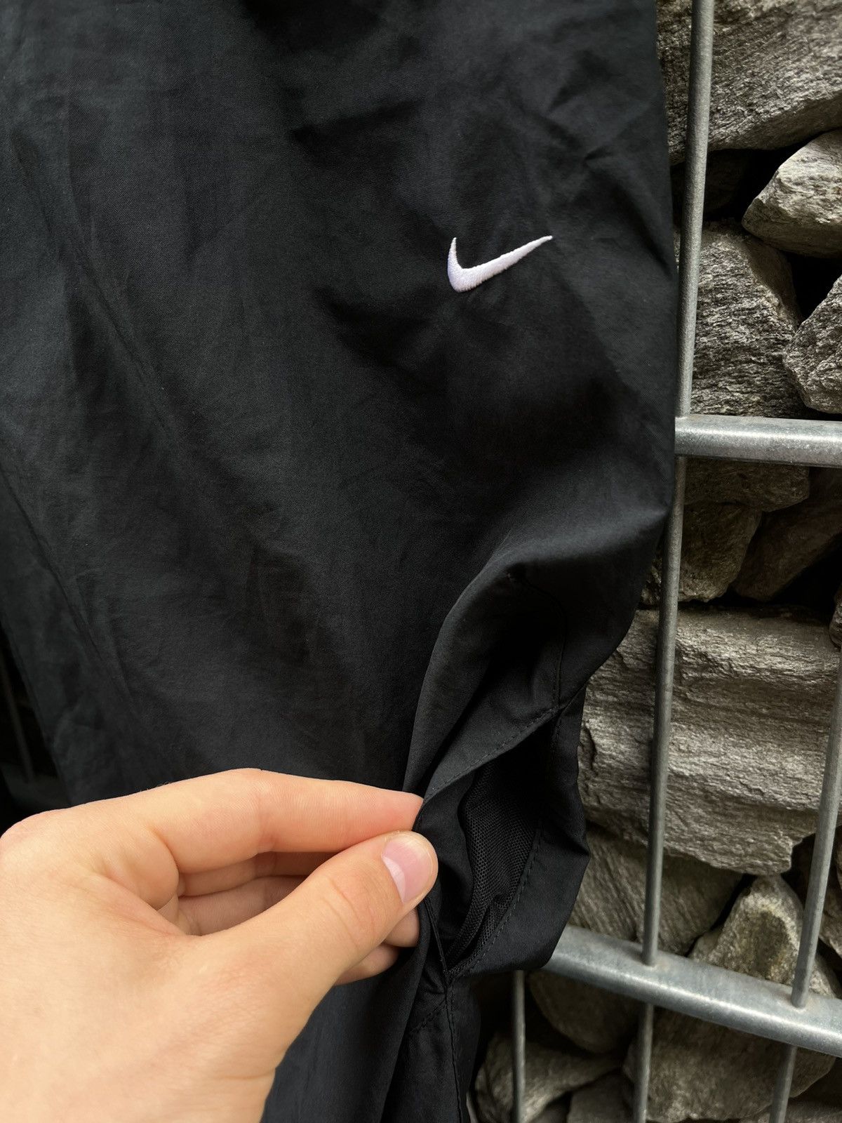 Nike × Vintage Nike Vintage Track Baggy Y2K Nylon Parachute Joggers Pants Size US 32 / EU 48 - 4 Thumbnail
