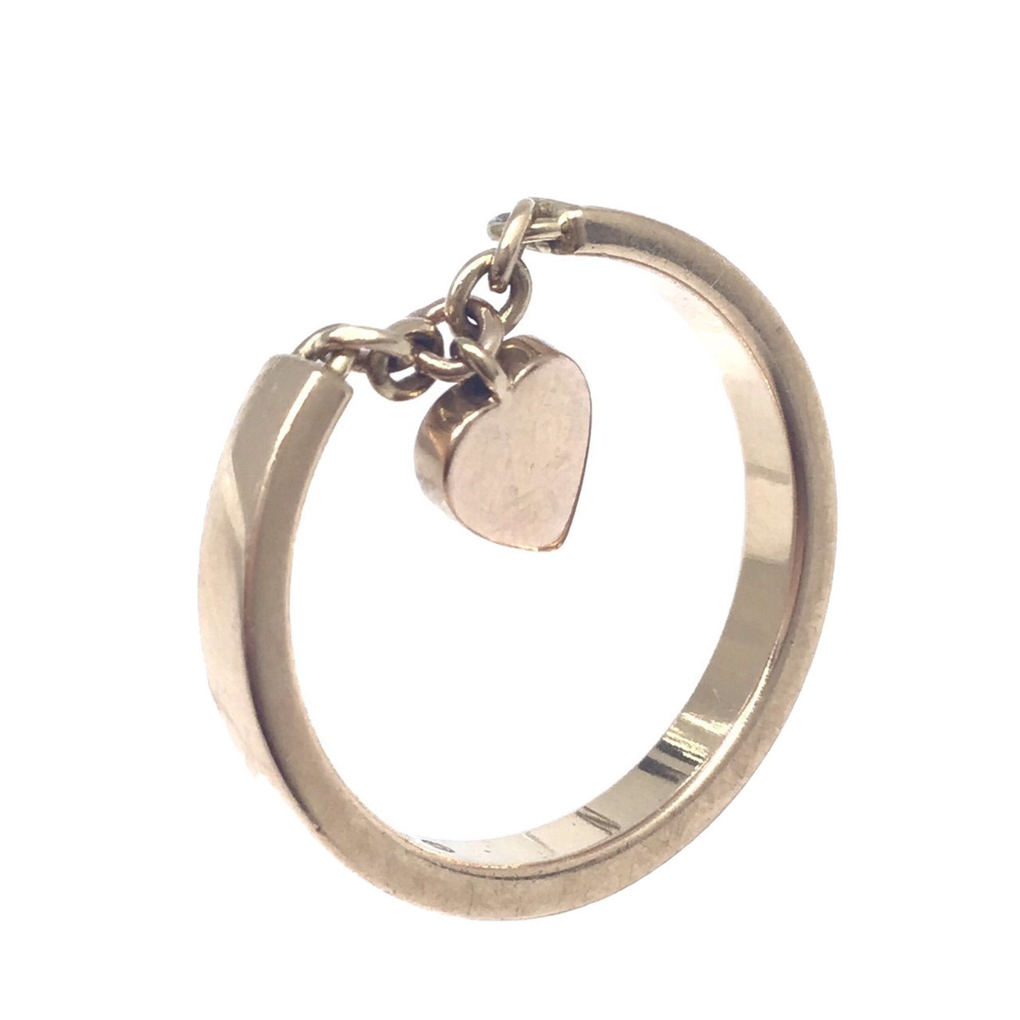 image of Cartier Mon Amour Ring 51 Pg Pink Gold Fashion Heart Love Accessory Women's