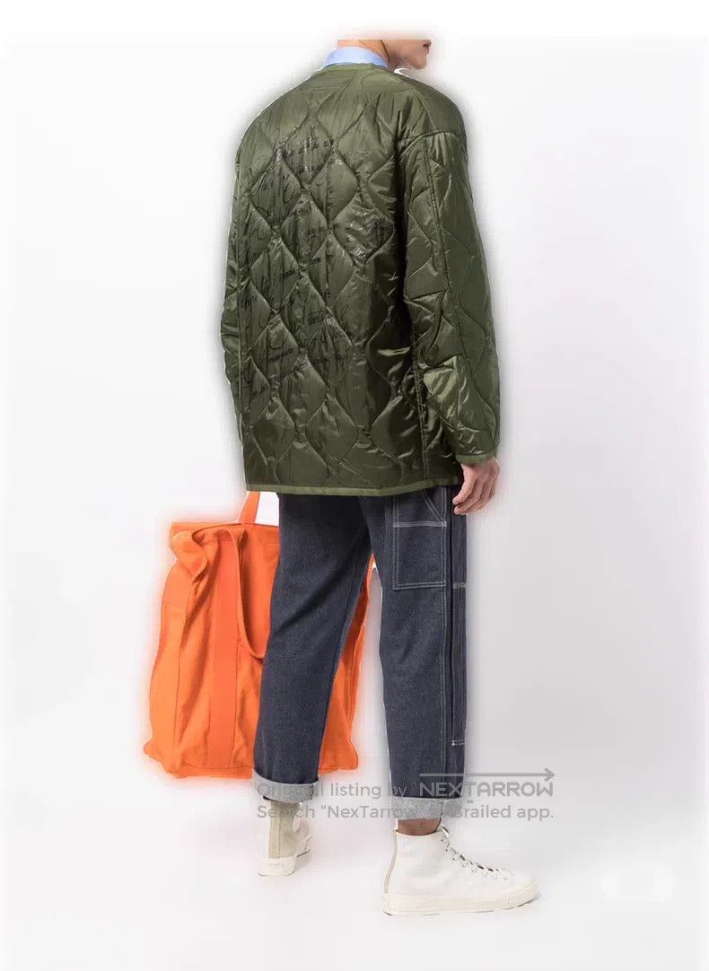 Junya Watanabe Junya Watanabe Military Green Ripstop Padded Jacket Size US L / EU 52-54 / 3 - 9 Thumbnail