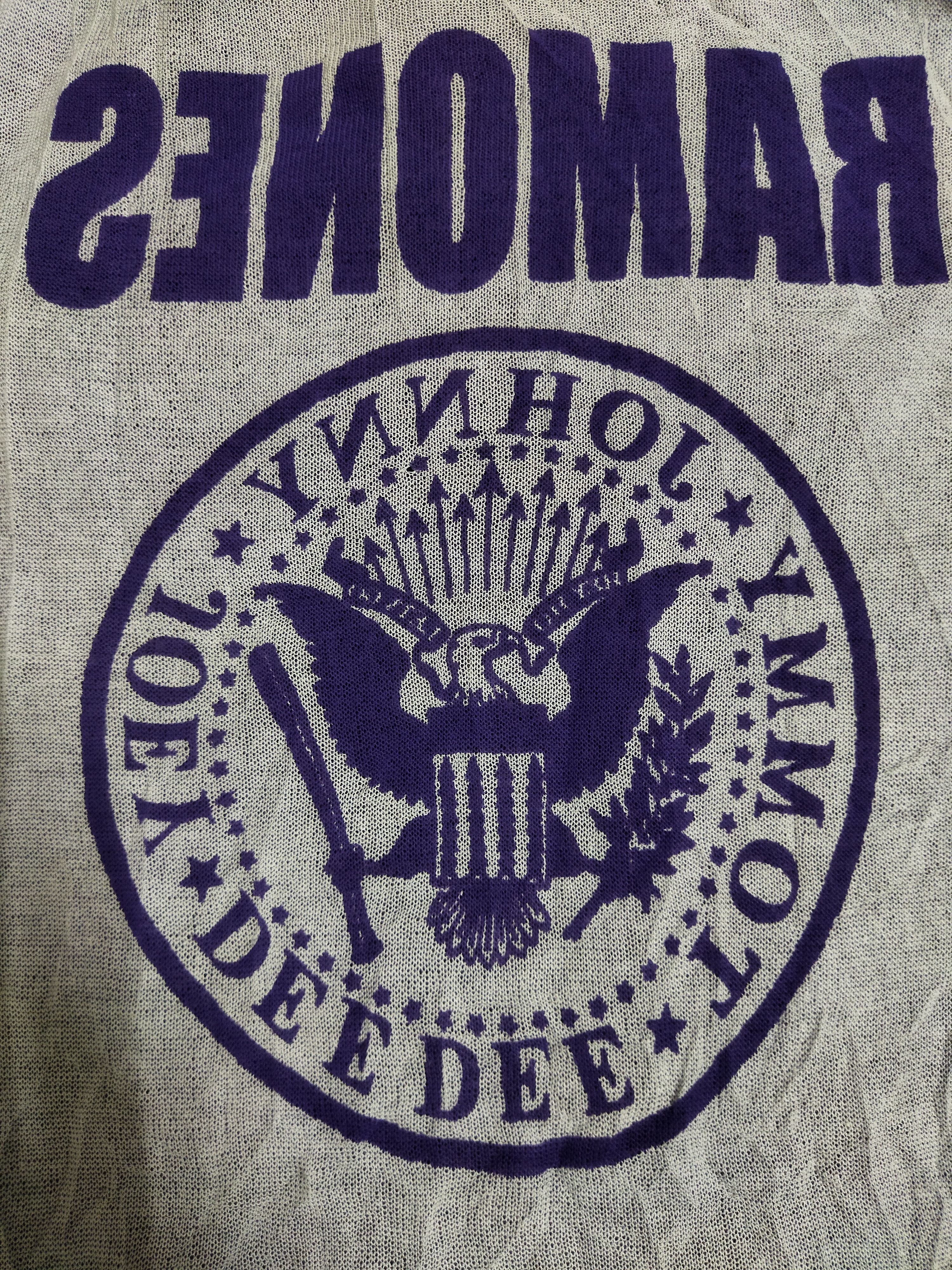 Hysteric Glamour Hysteric Glamour x Ramones Mesh Tank Top Size S / US 4 / IT 40 - 4 Thumbnail