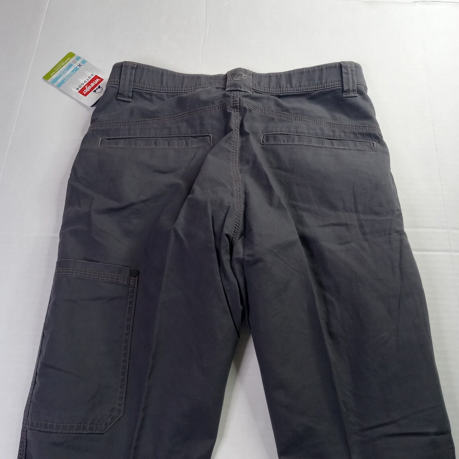 Wrangler Wrangler Outdoor Utility Pants Mens 30x32 Gray Straight Fit Size US 30 / EU 46 - 8 Thumbnail