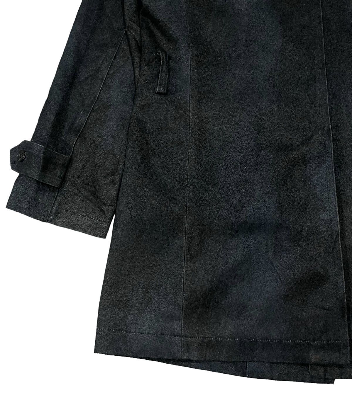 Tornado Mart Vintage Tornado Mart Japan Suede Waxed Long Jacket Size US M / EU 48-50 / 2 - 13 Thumbnail
