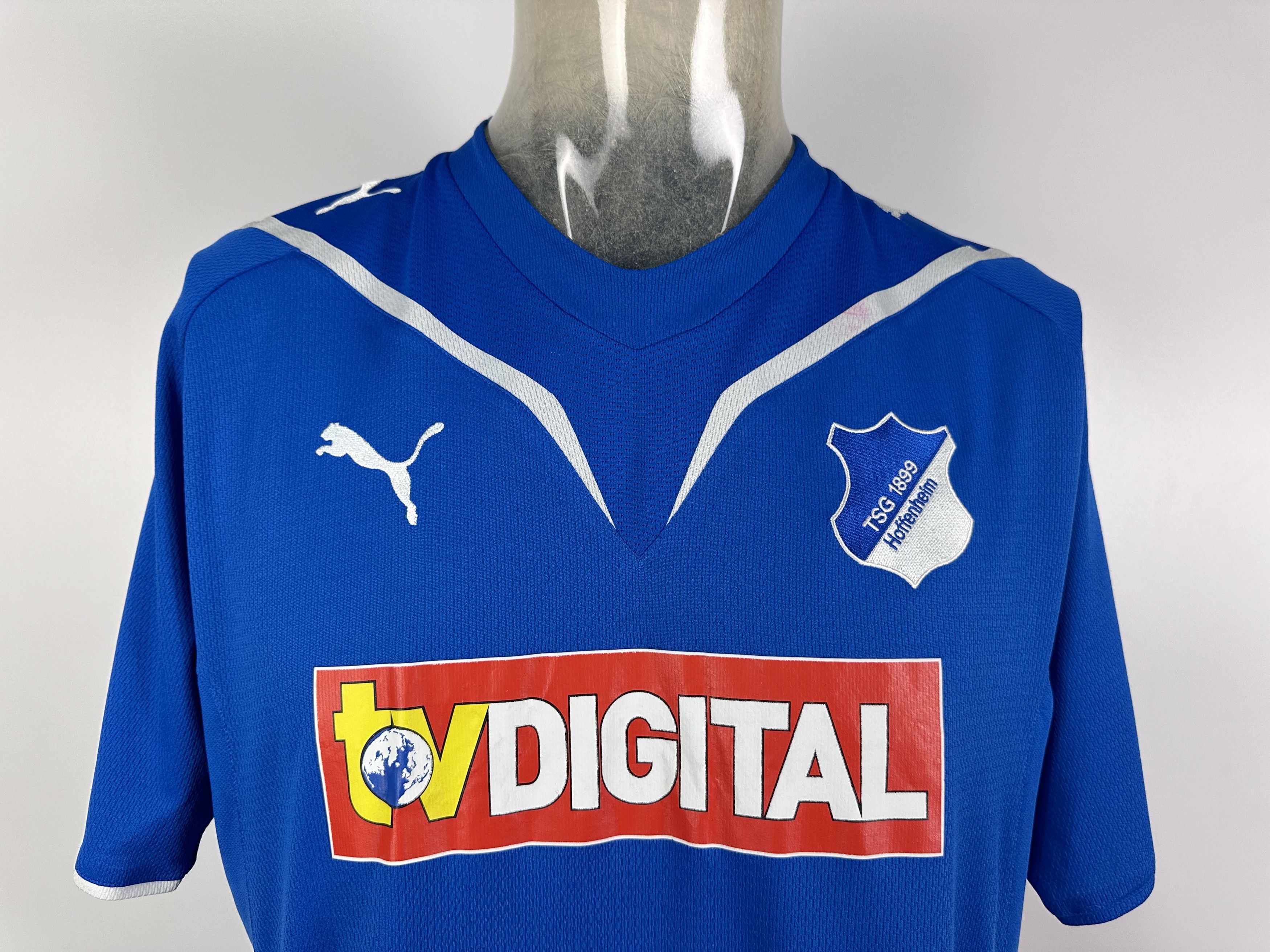 Puma TSG HOFFENHEIM 2009 FOOTBALL SHIRT SOCCER JERSEY PUMA SIZE L Size US L / EU 52-54 / 3 - 4 Thumbnail