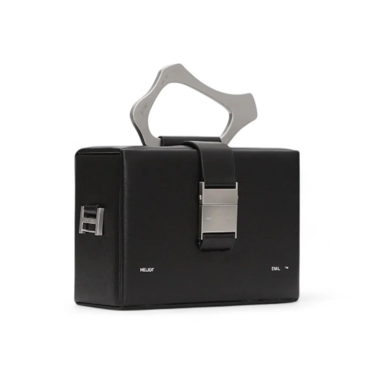 Heliot Emil Solely Box Bag in Black, Men's — image 2 of 6