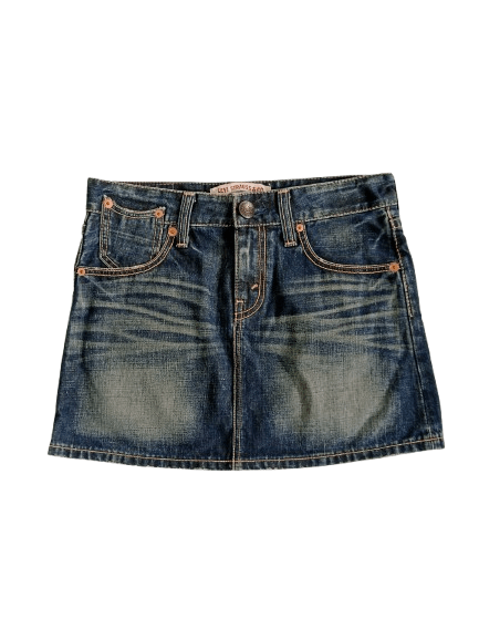 Levi's Vintage Clothing Levi Strauss & Co Denim Mini Skirt Size 30" / US 8 / IT 44 - 1 Thumbnail