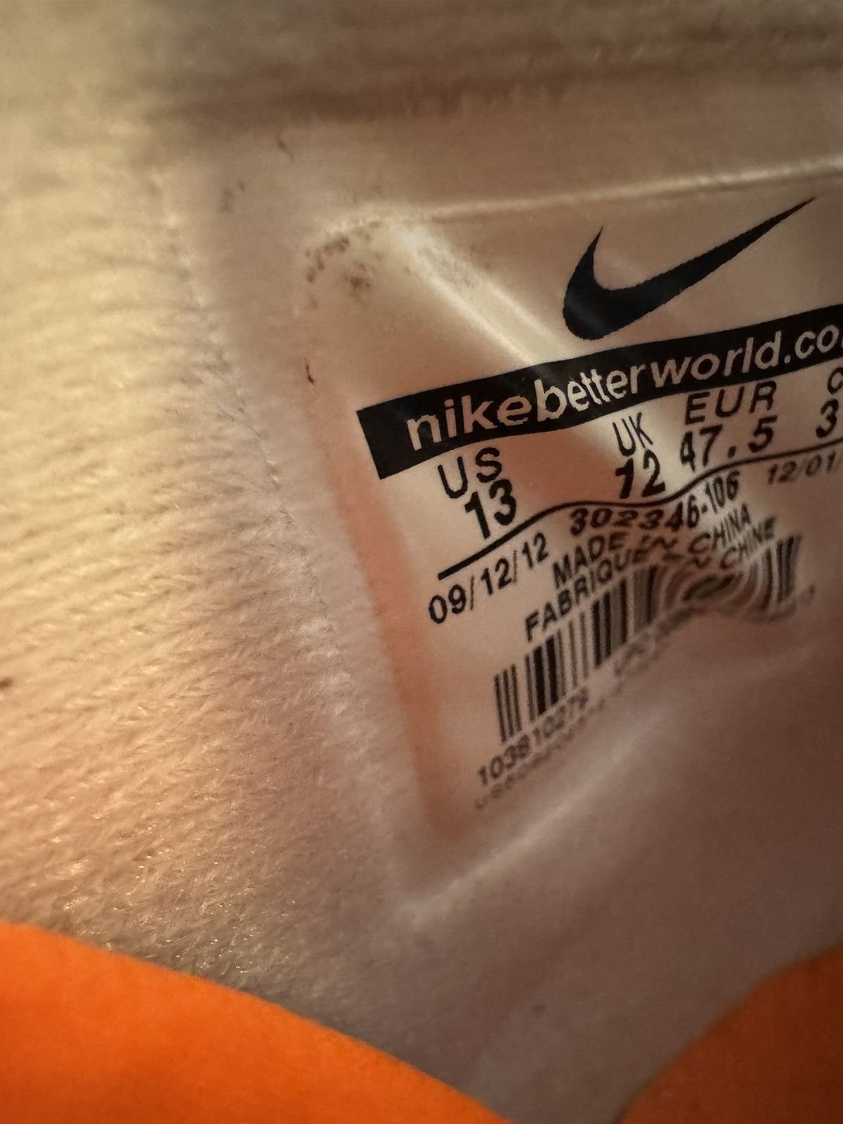 Nike 🔥2012 BO JACKSON TRAINER Nike Air ☣️ Size US 13 / EU 46 - 8 Thumbnail