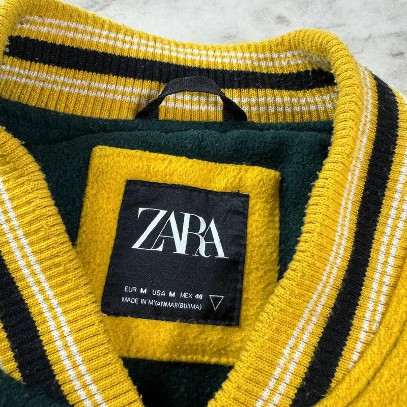 Zara ZARA Mens Bomber Jacket Avant Garde Size US M / EU 48-50 / 2 - 5 Thumbnail
