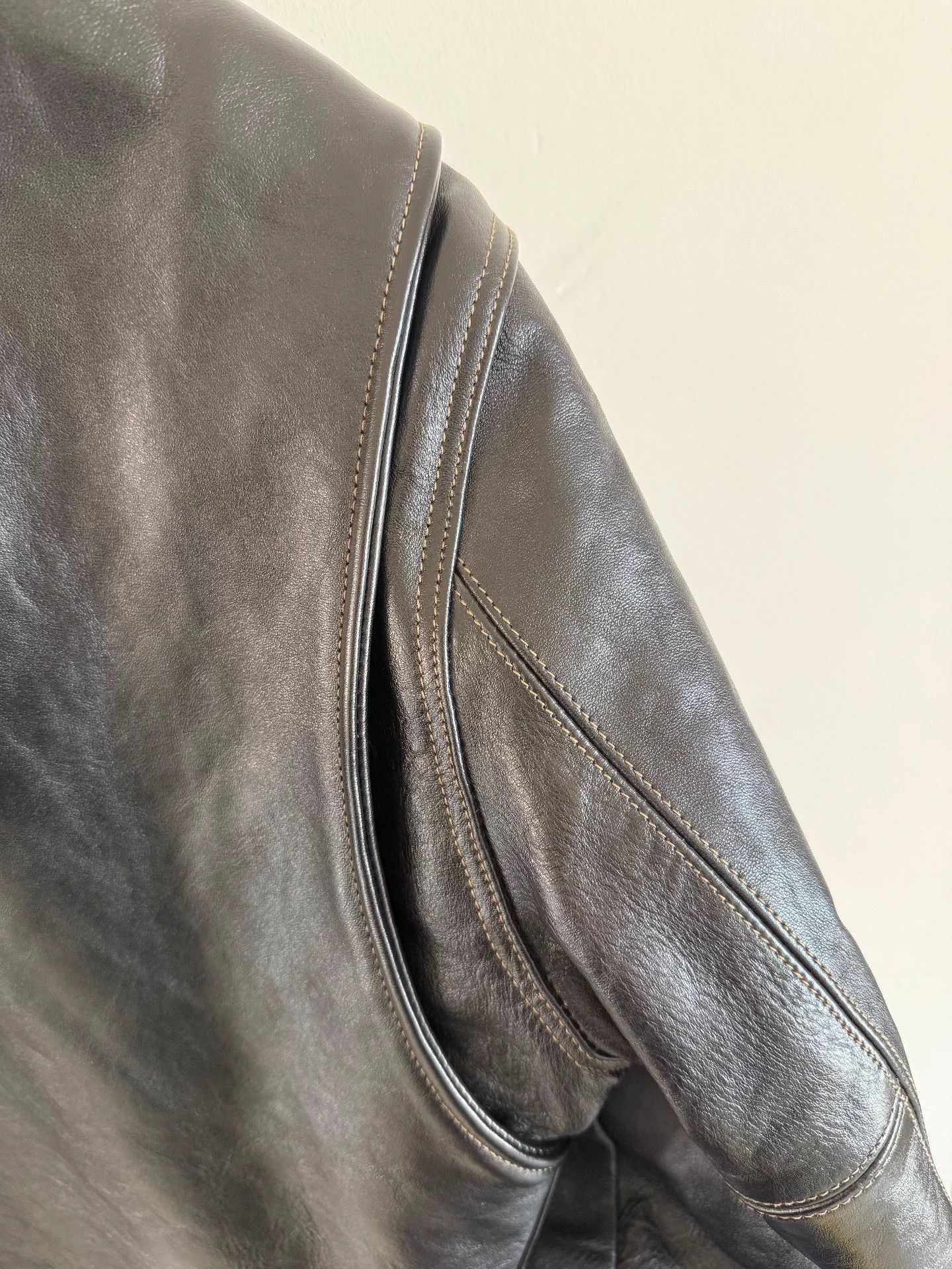 The Real McCoy's Real McCoy's beck666 J100 tea-dyed horsehide 36 tags rare Size US S / EU 44-46 / 1 - 5 Thumbnail
