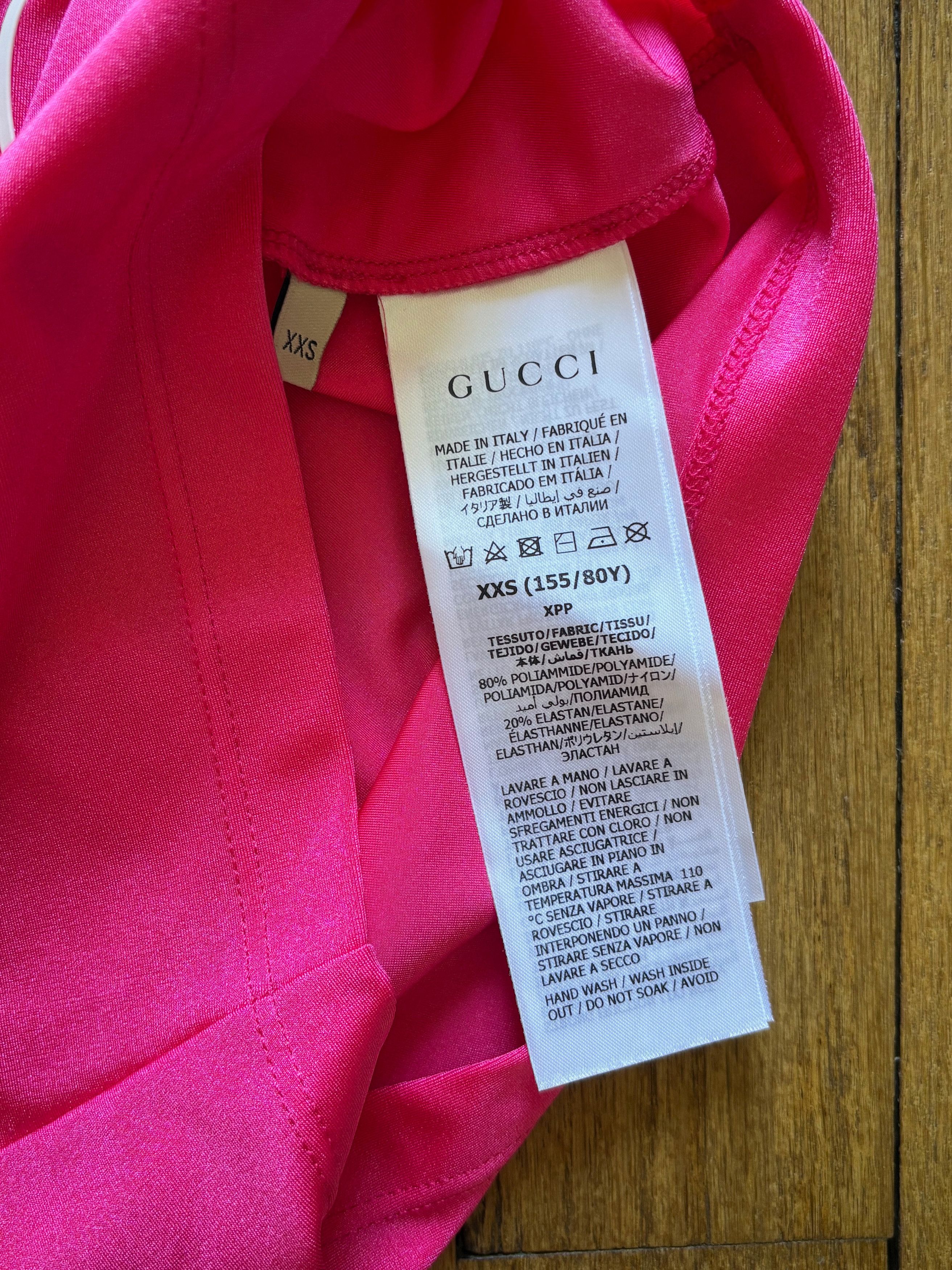 Gucci Gucci pink jersey bra top Size XXS / US 00 / IT 34 - 4 Thumbnail