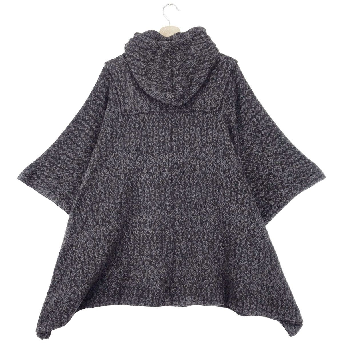 CABANE de ZUCCa × Zucca Zucca Wool Poncho Size M / US 6-8 / IT 42-44 - 5 Thumbnail