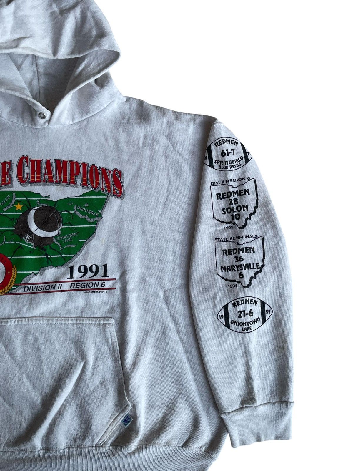 Russell Athletic Vintage Discuss Athletic Redmen Baseball Champions Hoodie Size US M / EU 48-50 / 2 - 5 Thumbnail