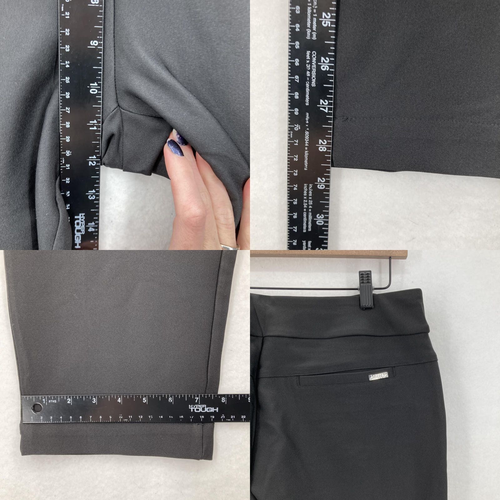 Vintage Acegolfs Pants Womens XL Black UPF 50+ Pull On Tapered Pockets NWT Golf Abstract: NWT not required—it’s implied by NWT in original; keep as NWT Size 40" / US 18 - 8 Thumbnail