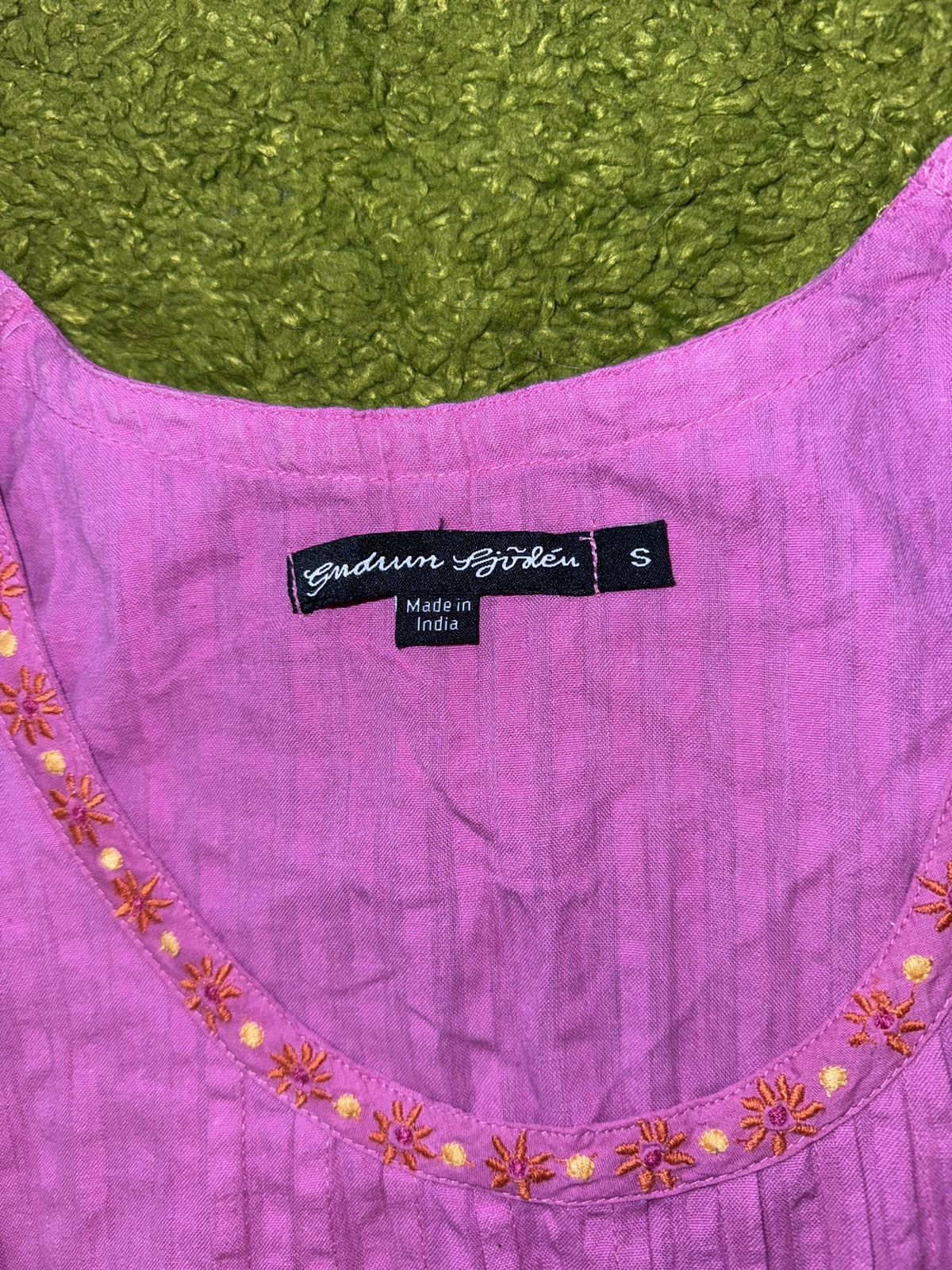 Designer Gudrun Sjoden avant Garde pink mini dress Size S / US 4 / IT 40 - 5 Thumbnail
