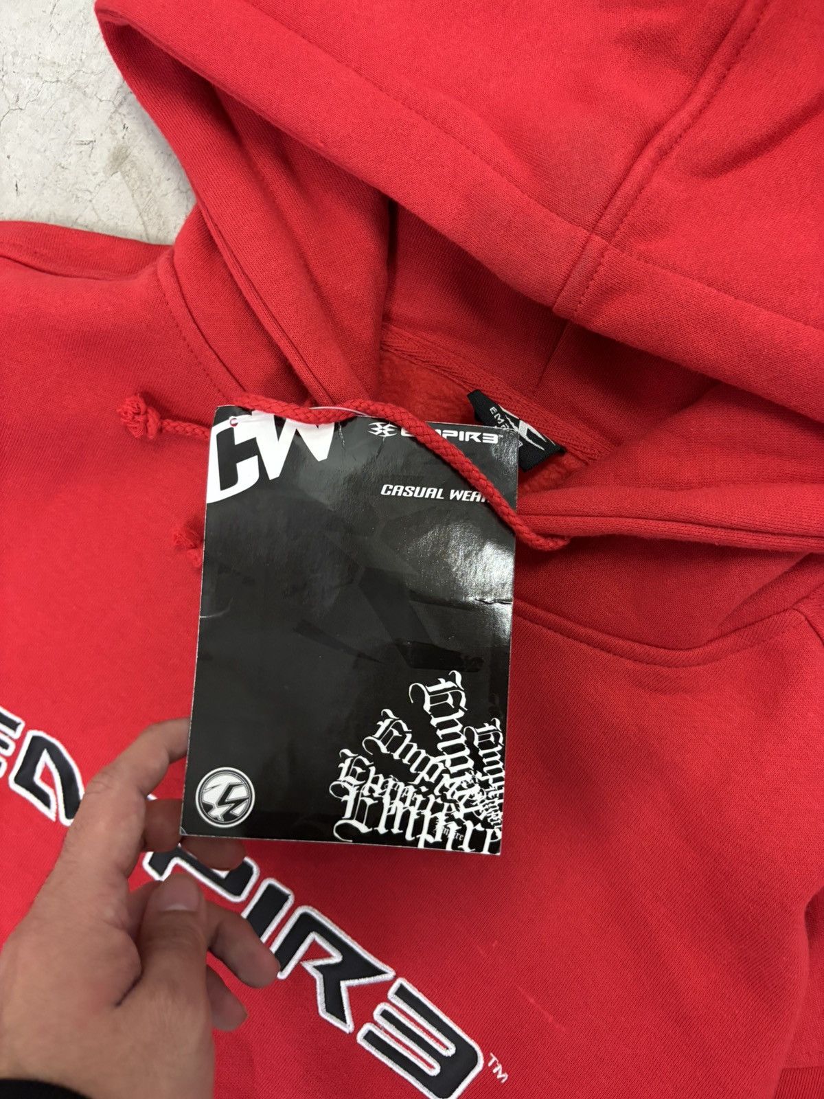 Other Vintage 2000s Empir3 Spellout Hoodie NWT Y2K Size US L / EU 52-54 / 3 - 4 Thumbnail