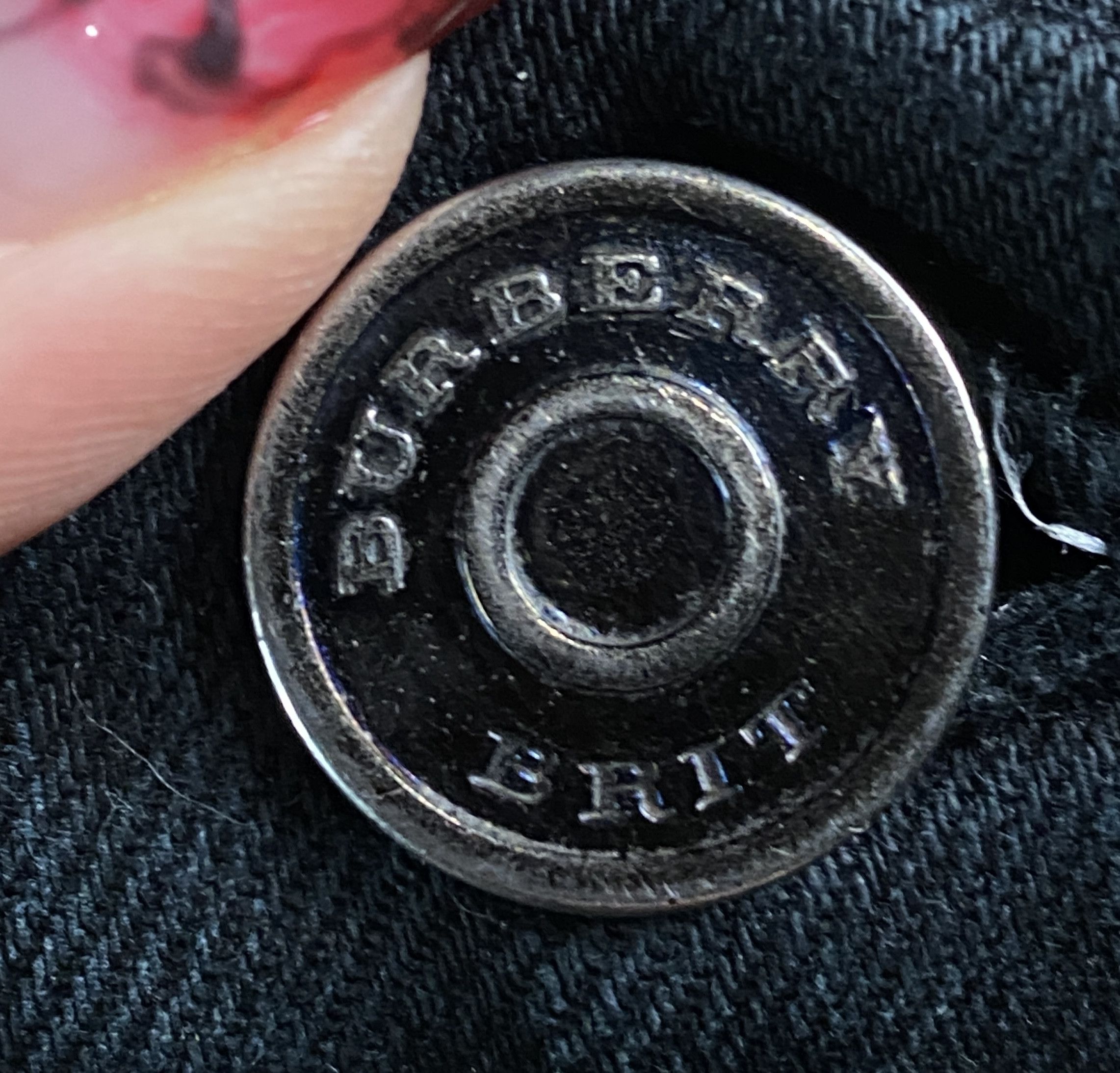 Burberry Women’s Denim Pants Burberry Brit Slim Size 38R Black Size 27" / US 4 / IT 40 - 5 Thumbnail