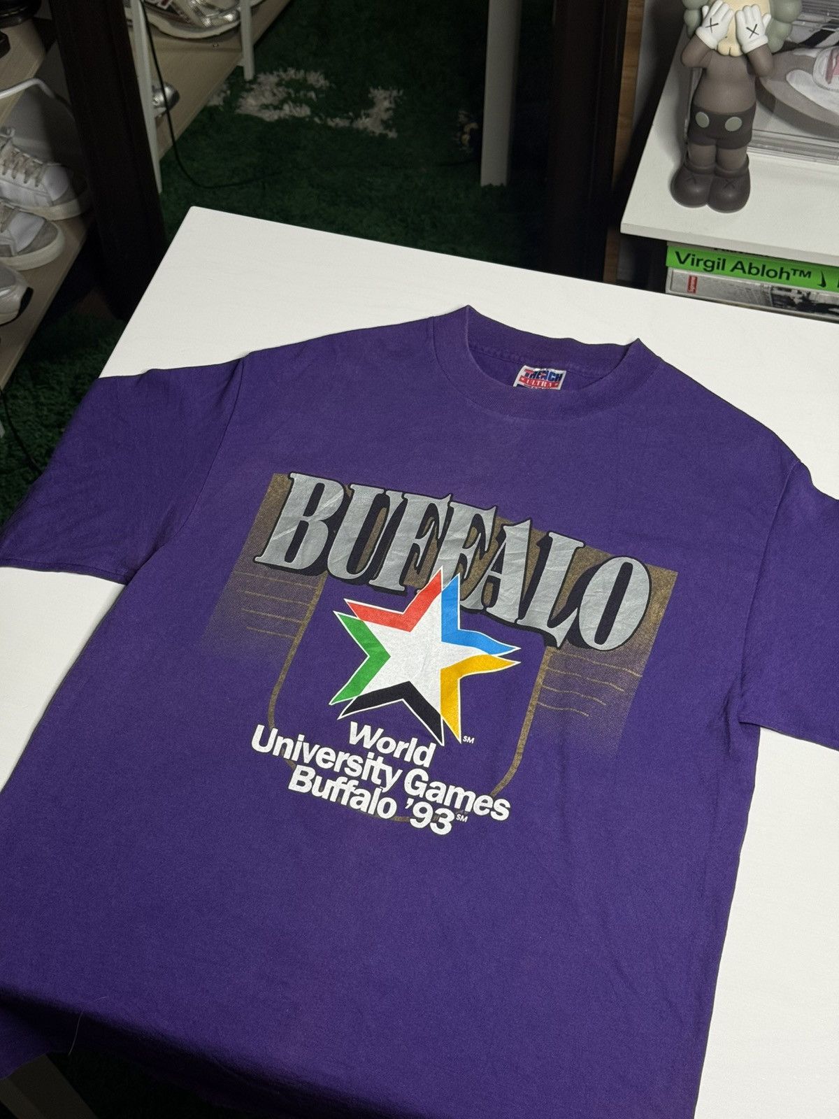 Vintage VINTAGE 1993 SS Buffalo World Games “Purple” [L] PREOWNED Size US L / EU 52-54 / 3 - 1 Thumbnail