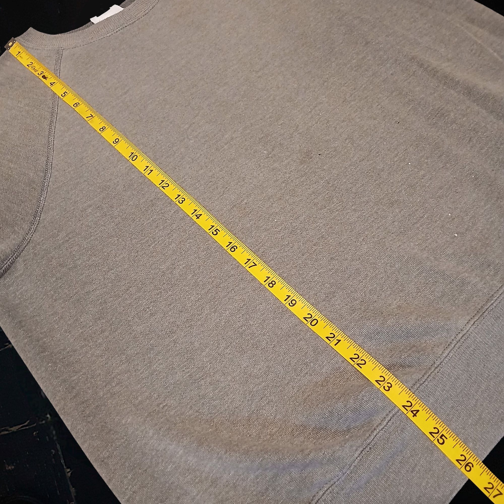 Lee Vtg 90s Lee Gray Sun Faded Raglan Crewneck Sweatshirt XL USA Size US XL / EU 56 / 4 - 7 Thumbnail